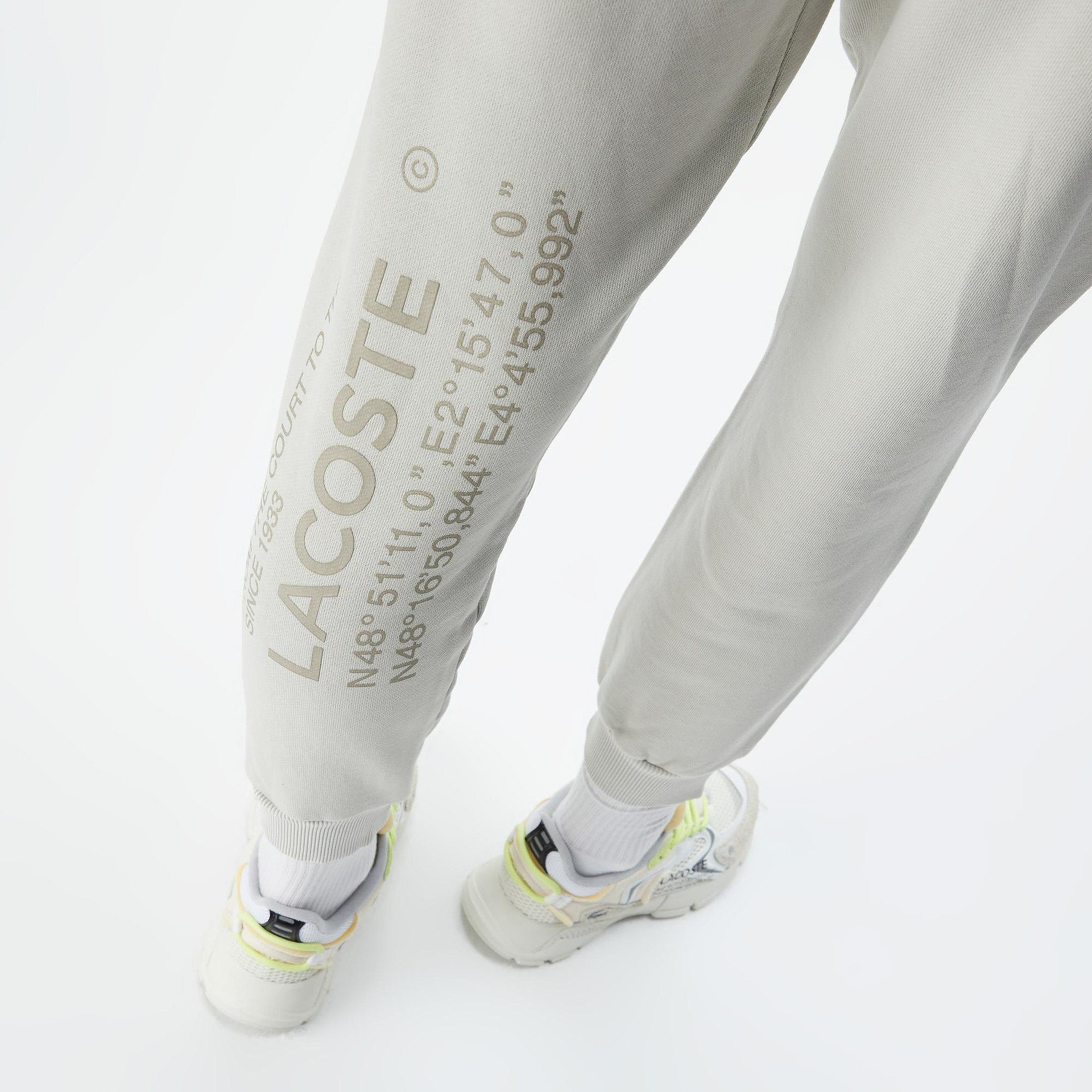 Lacoste House of SuperStep X Lacoste Erkek Gri Eşofman Altı