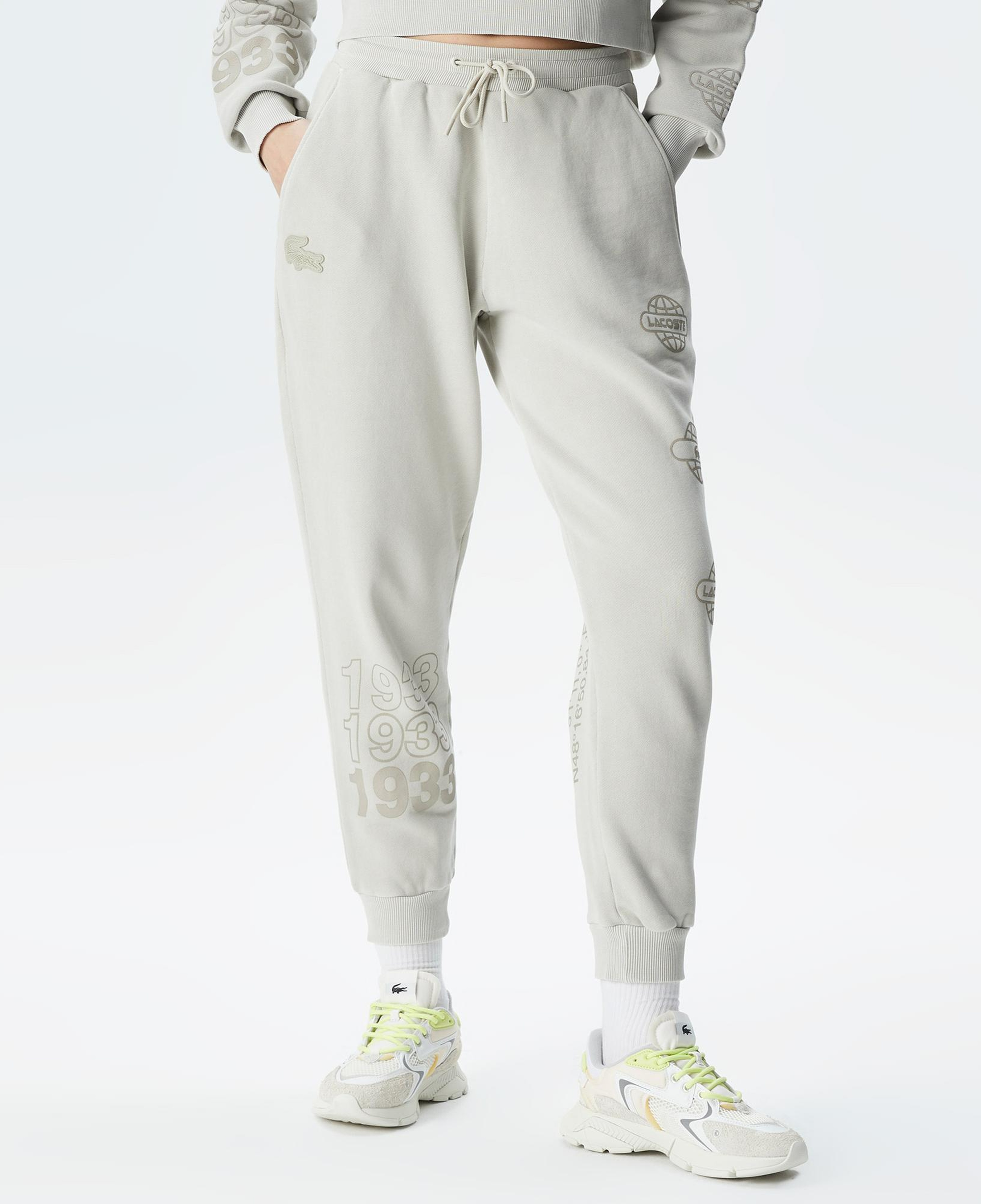 Lacoste House of SuperStep X Lacoste Erkek Gri Eşofman Altı