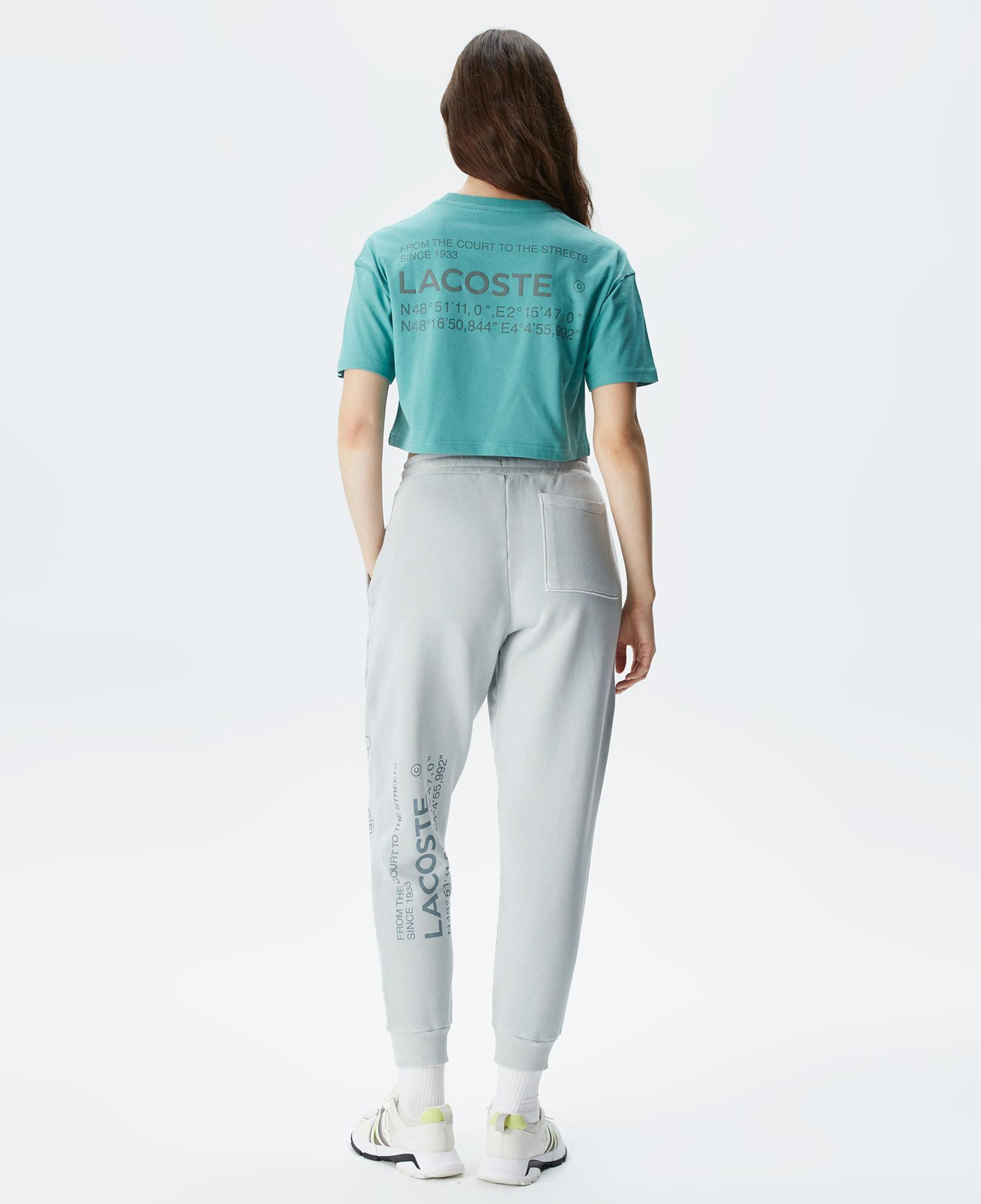 Lacoste House of SuperStep X Lacoste Kadın Gri Eşofman Altı