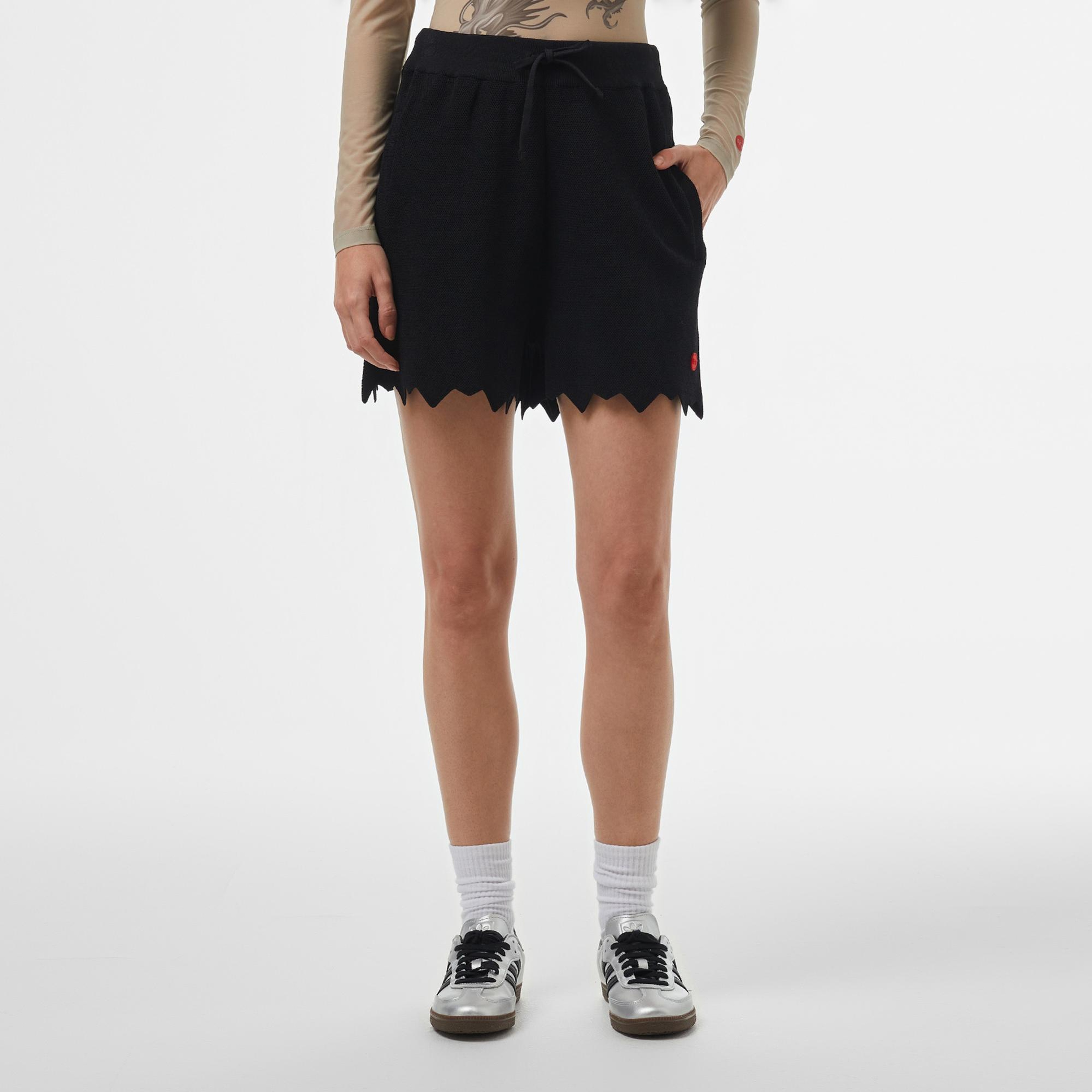 UNITED4 Kadın Siyah Şort