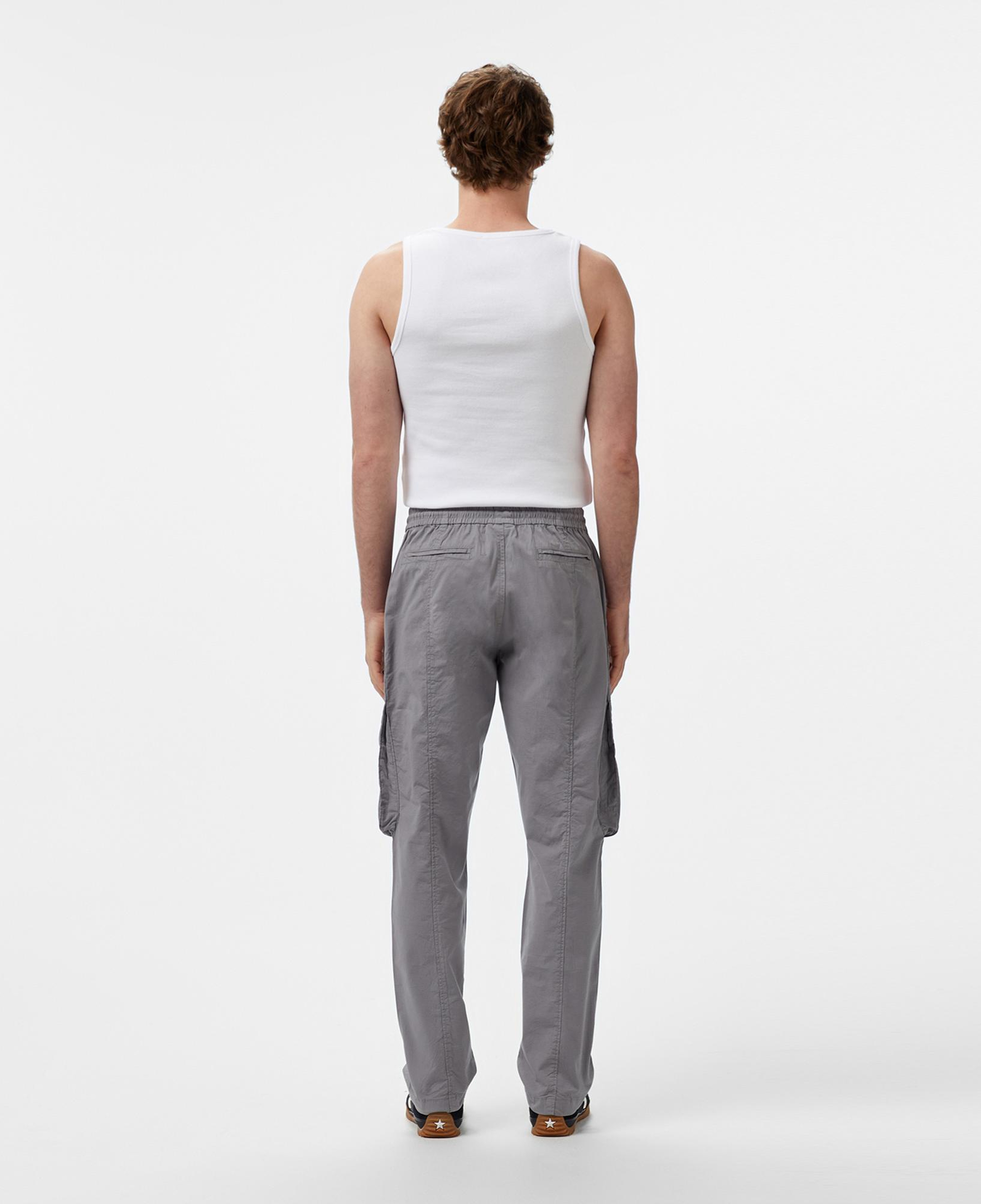 UNITED4 Oversize Erkek Gri Pantolon