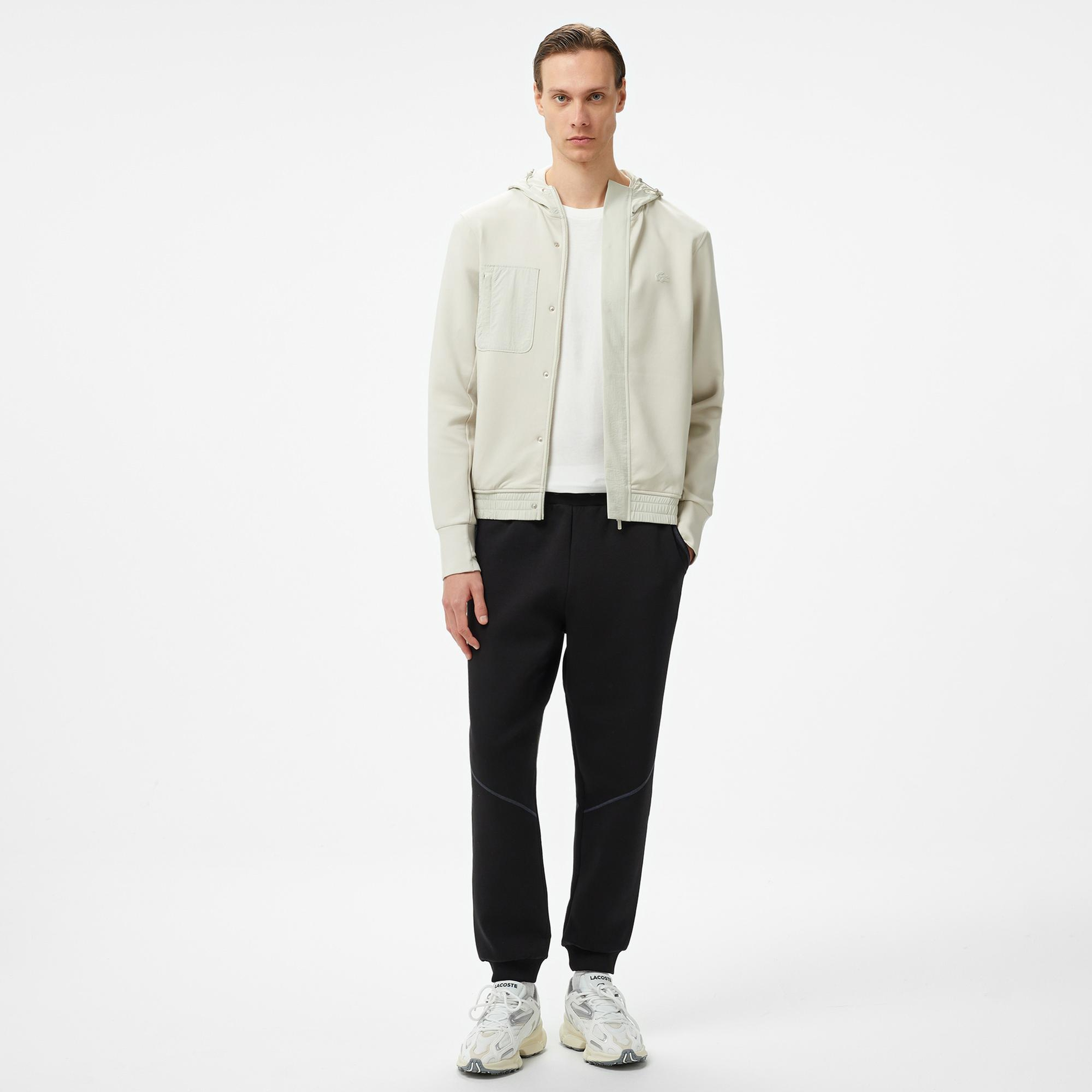 Lacoste Slim Fit Erkek Siyah Eşofman Altı