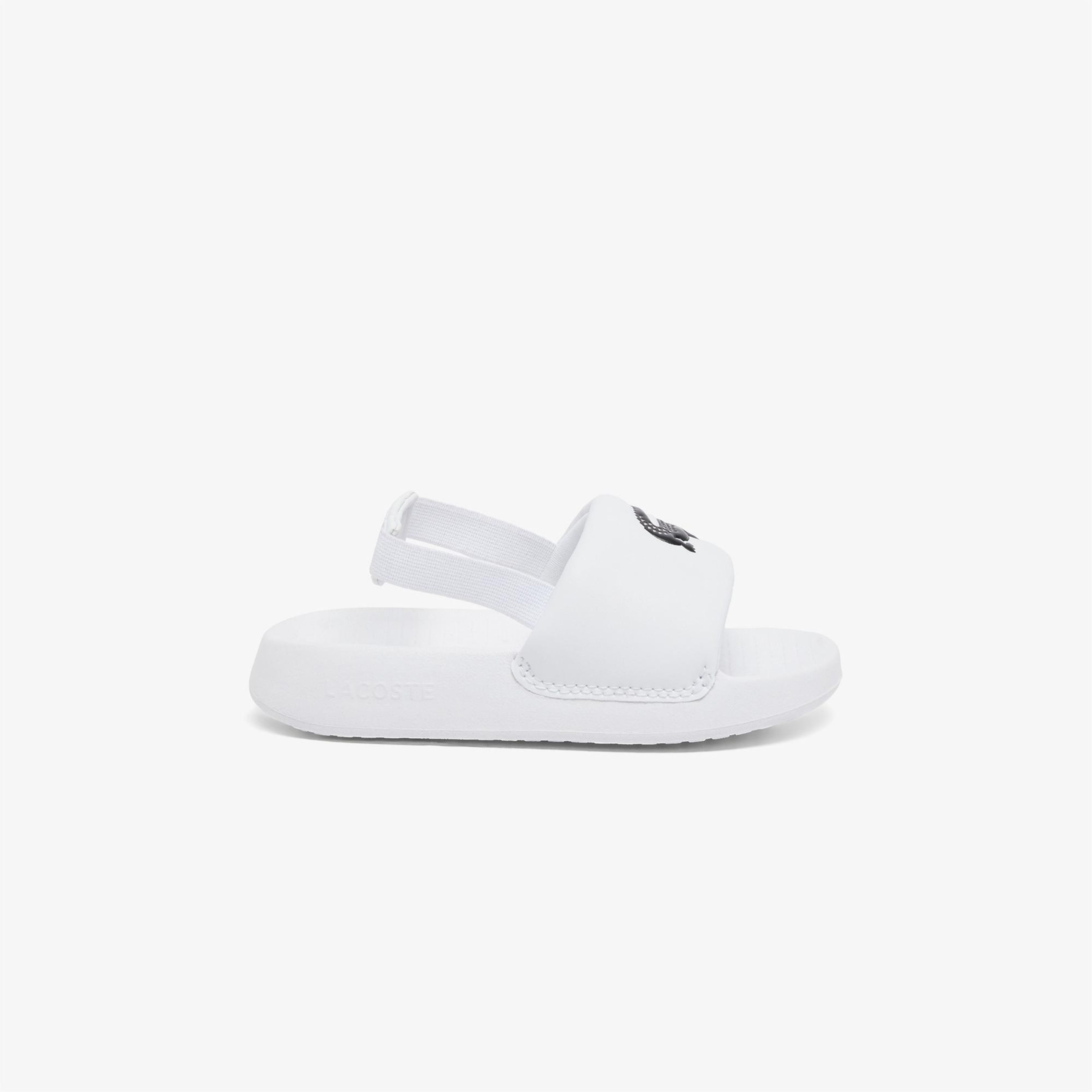 Lacoste Serve Slide 1.0 Bebek Beyaz Sandalet