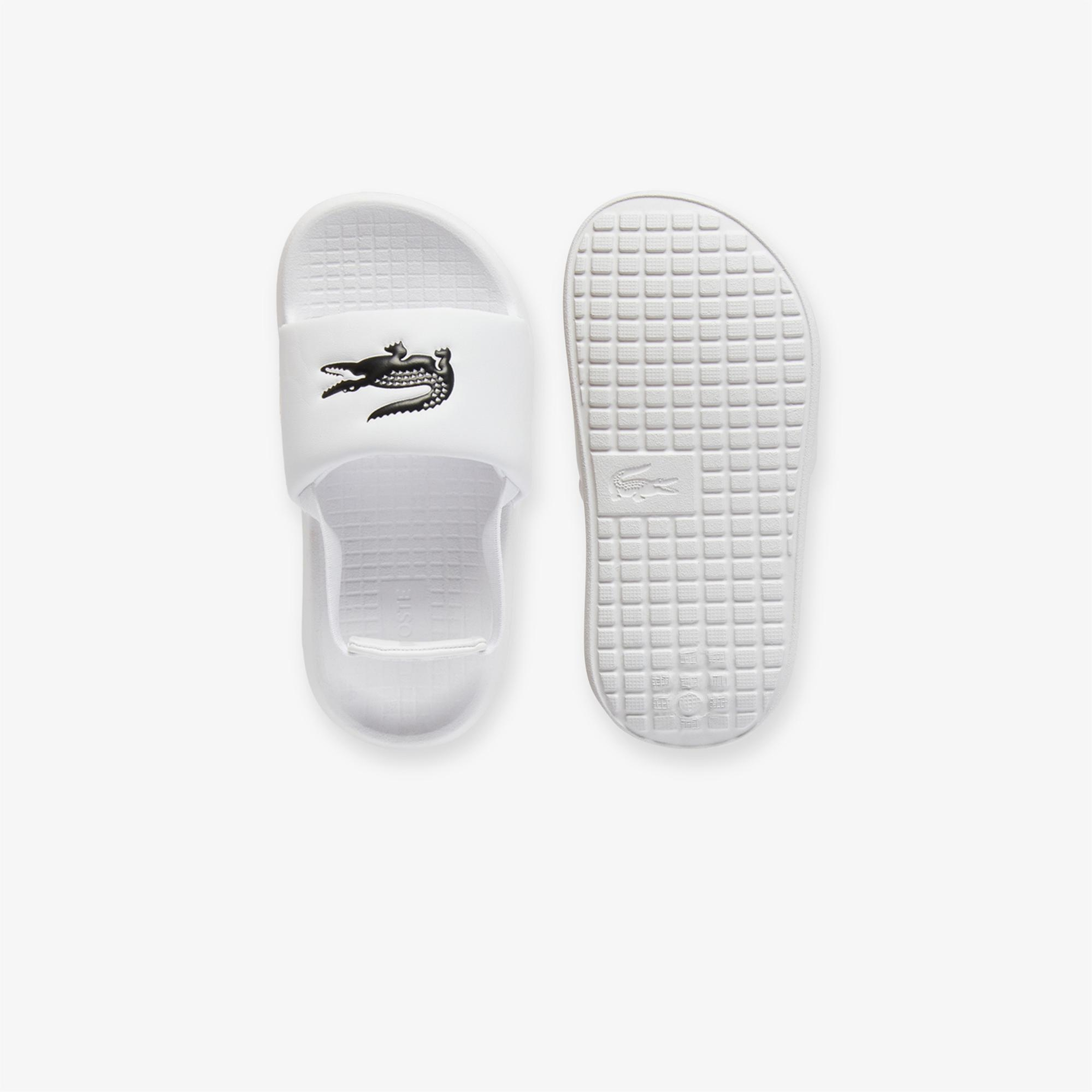 Lacoste Serve Slide 1.0 Bebek Beyaz Sandalet