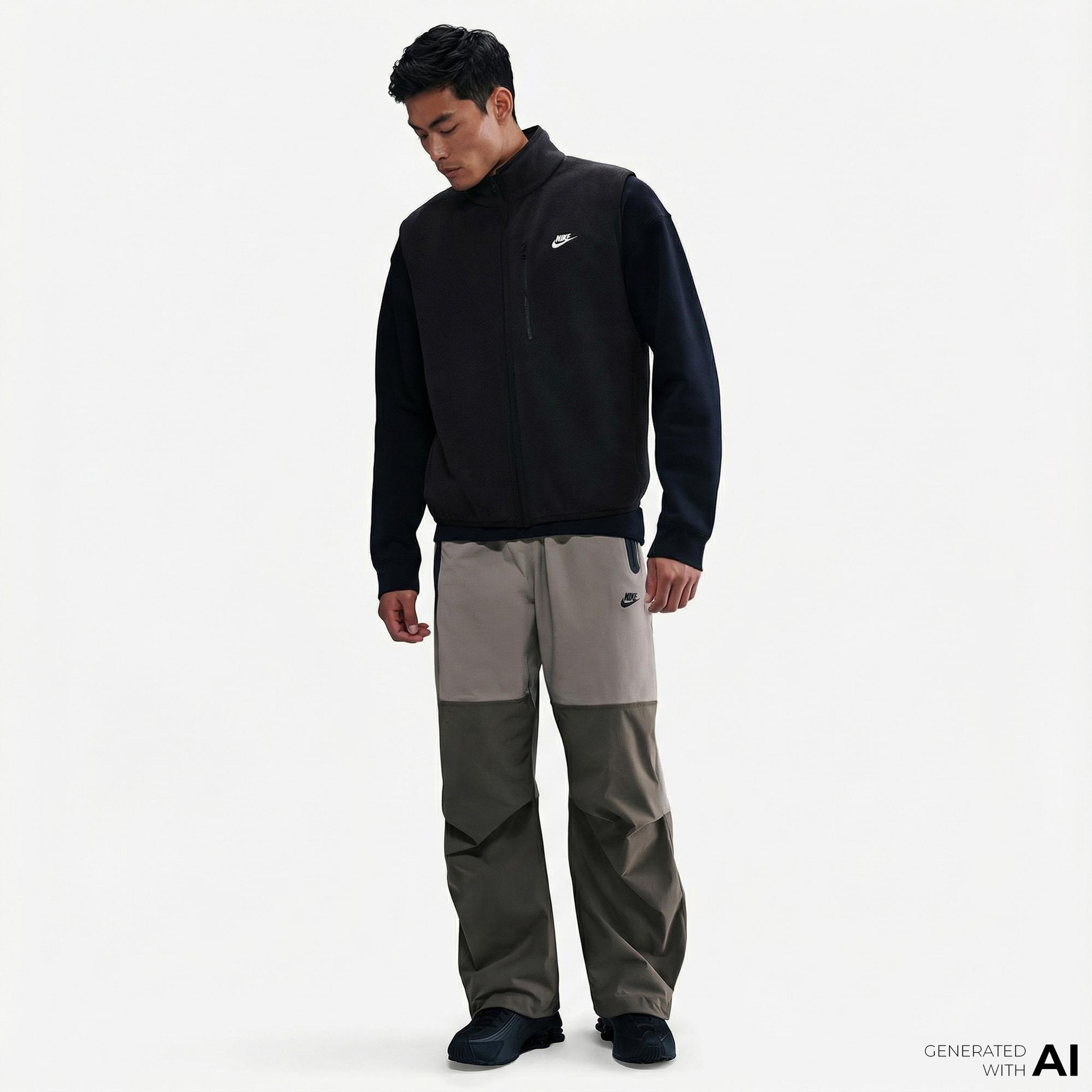 Nike Sportswear Club Winterized Erkek Siyah Yelek