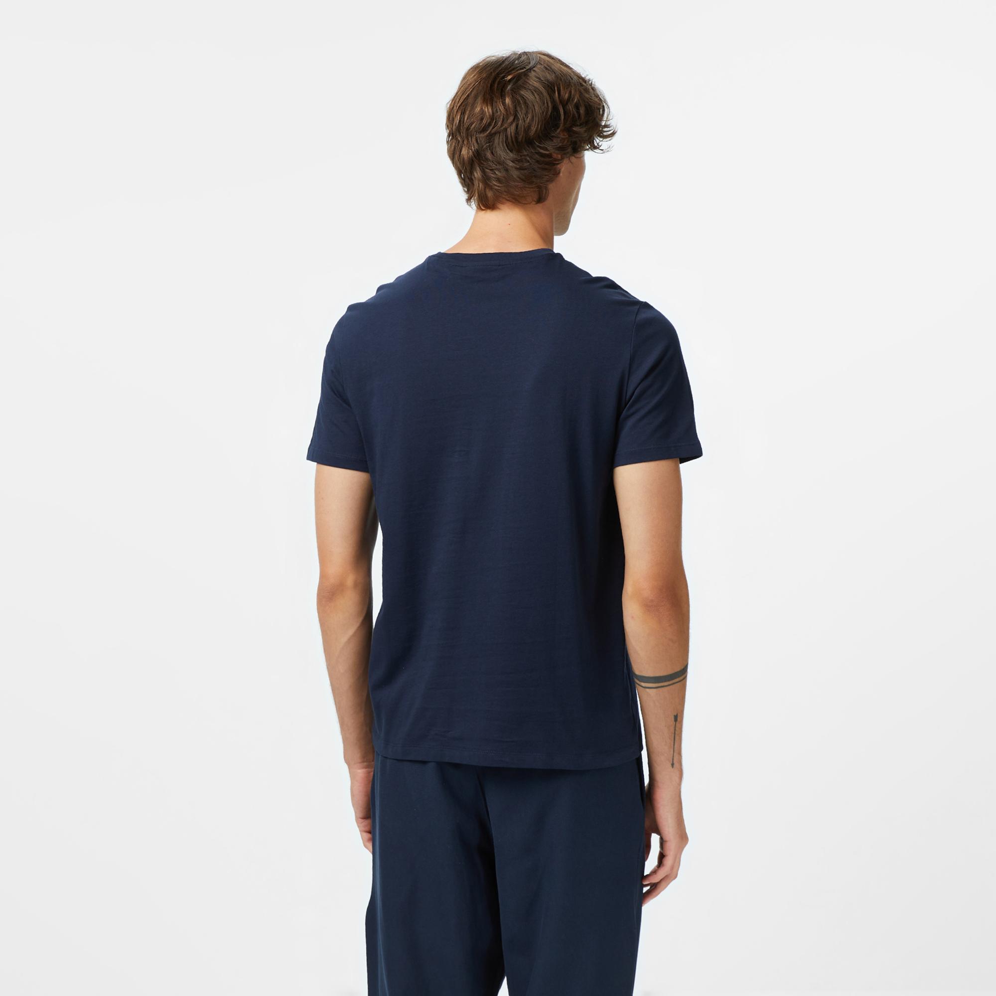 Calvin Klein Smooth Solid Erkek Lacivert T-Shirt