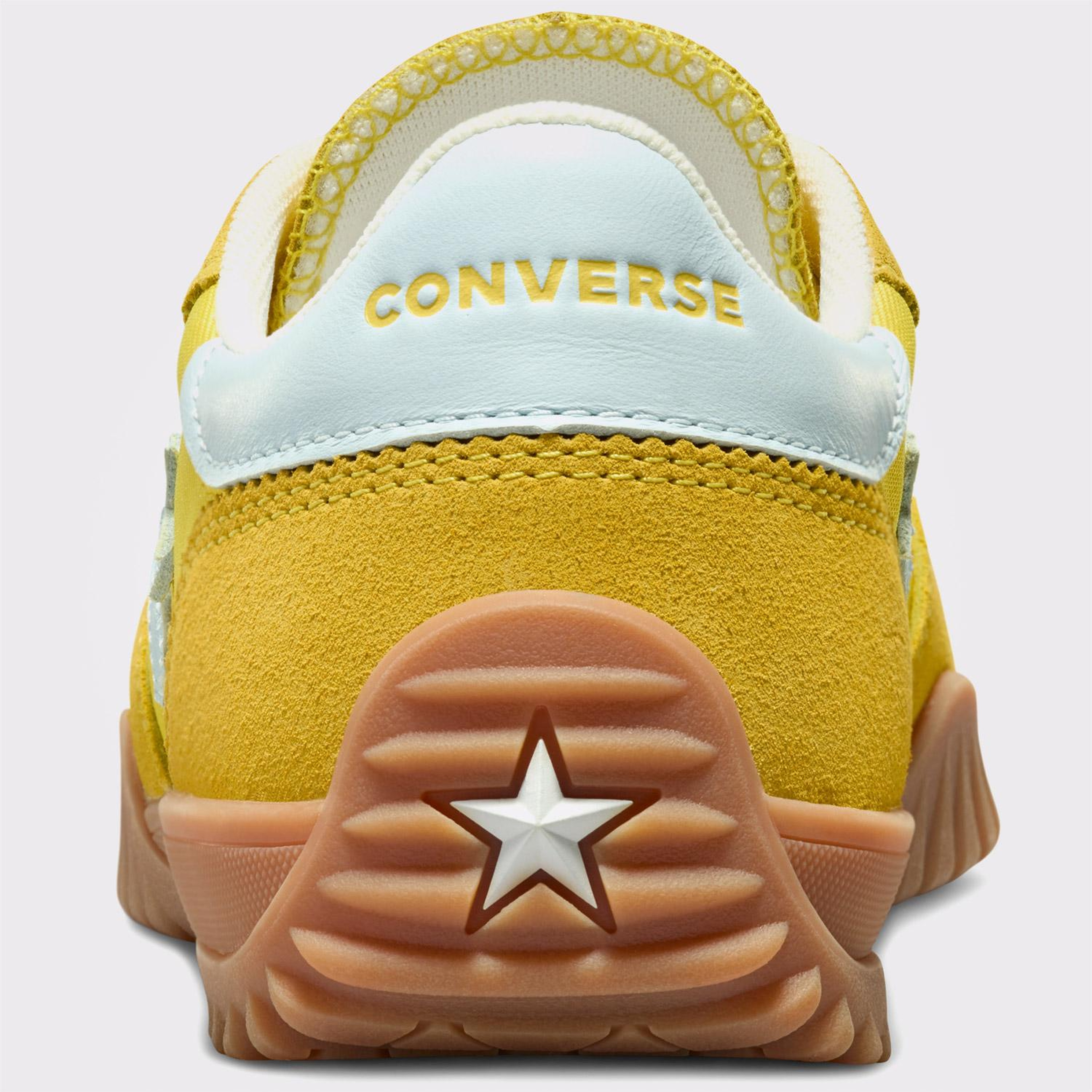 Converse Run Star Trainer Unisex Sarı Süet Sneaker