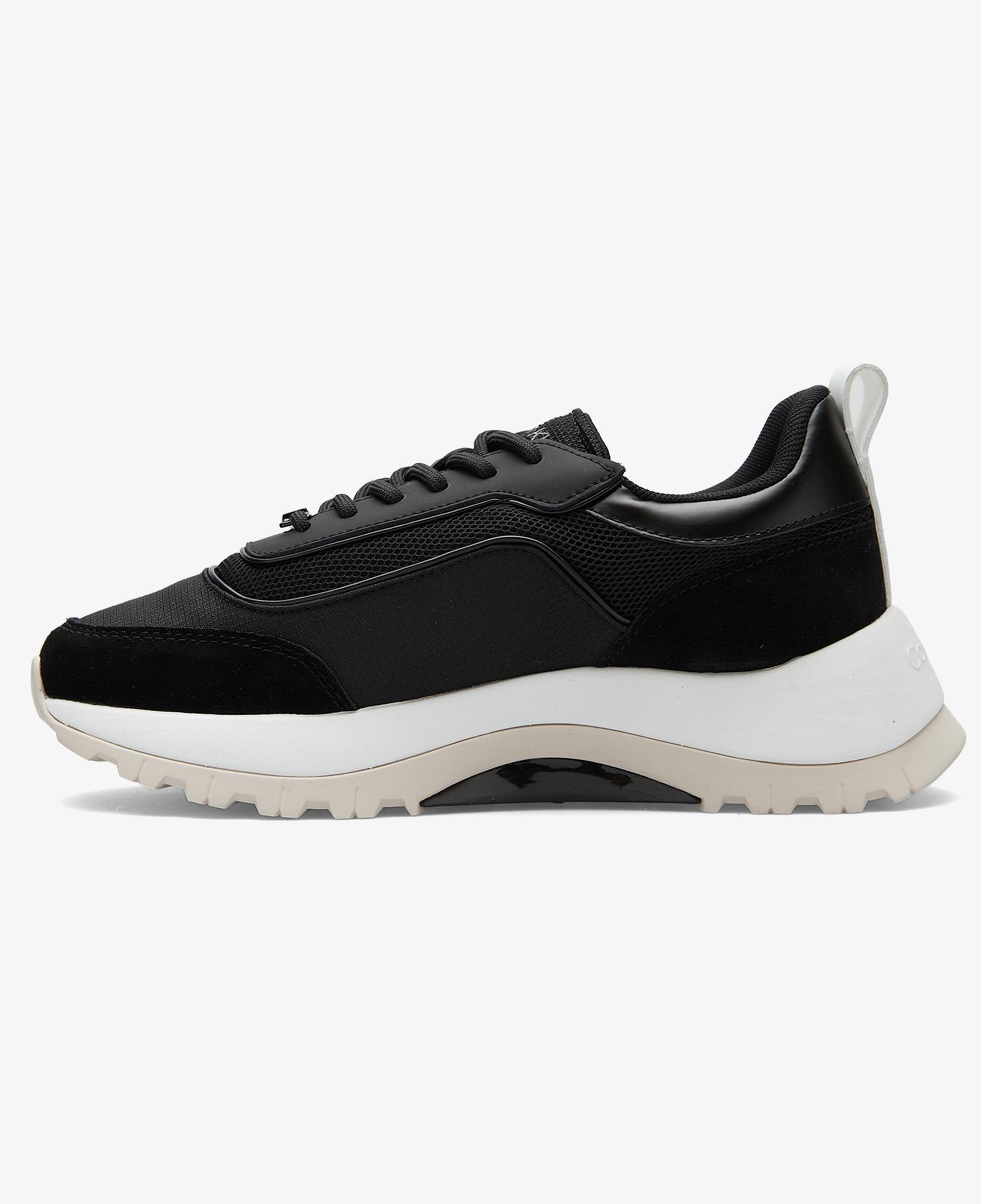 Calvin Klein Runner Lace Up Mesh Kadın Siyah Sneaker