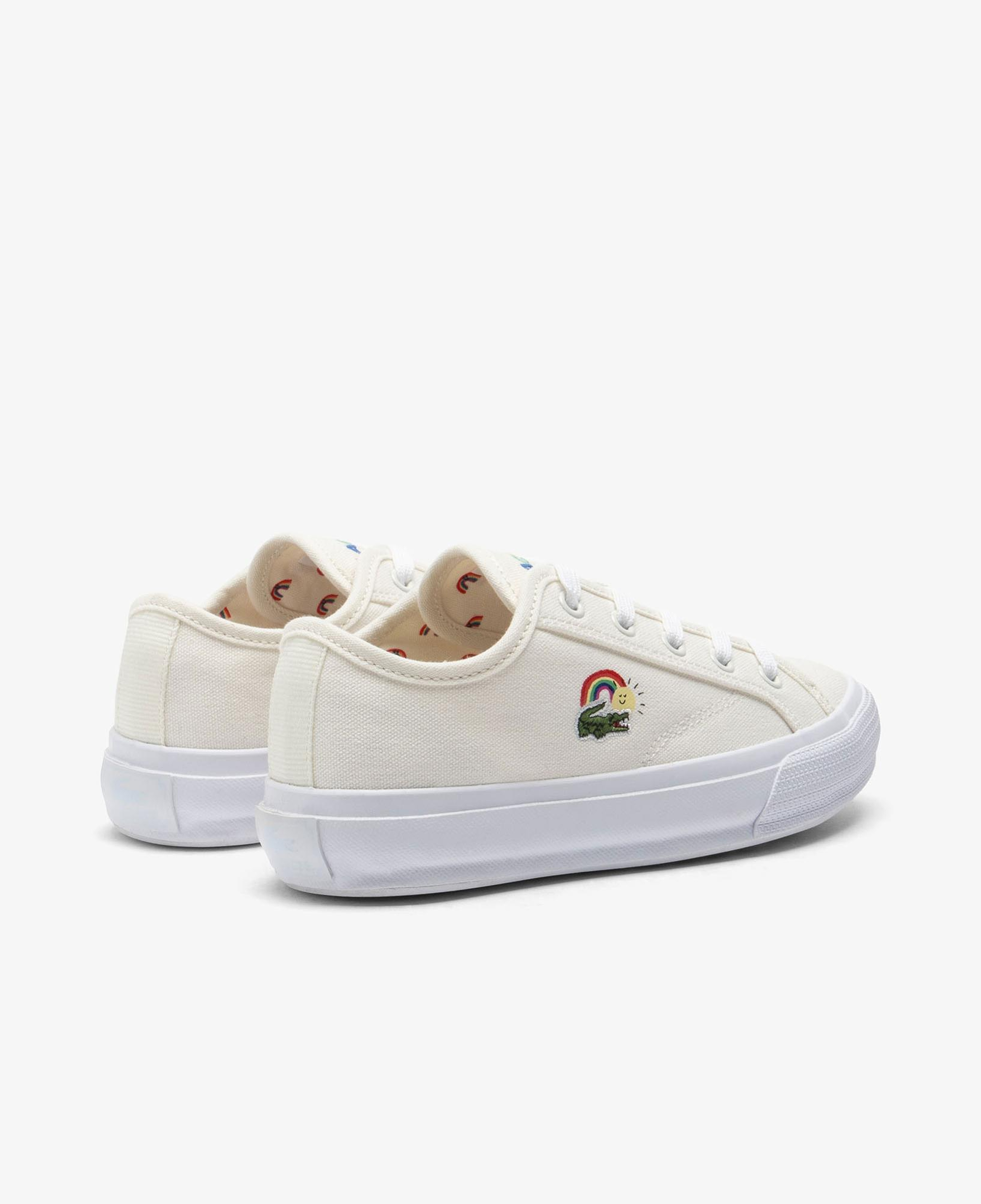 Lacoste Backcourt Çocuk Krem Sneaker