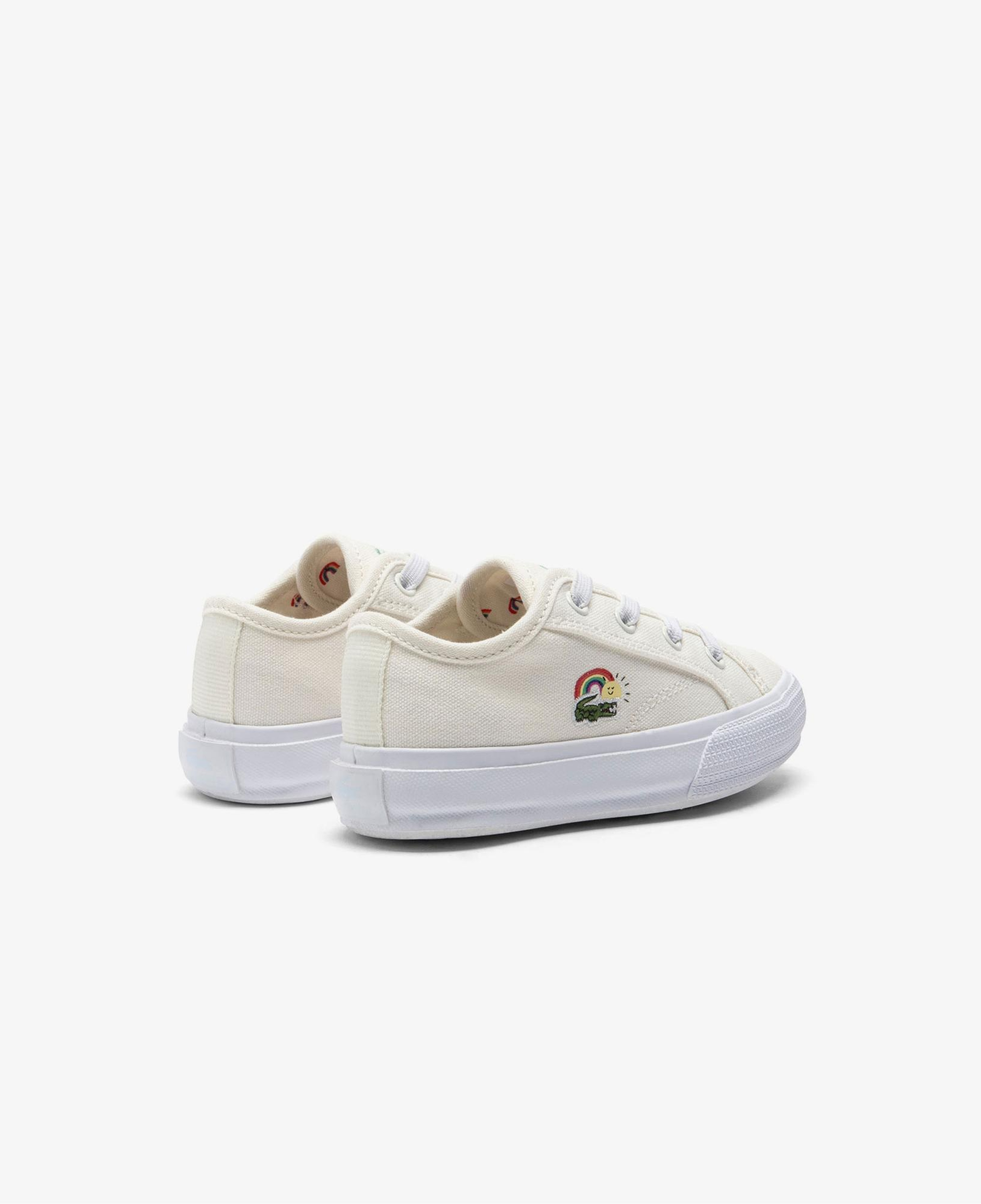 Lacoste Backcourt Çocuk Krem Sneaker
