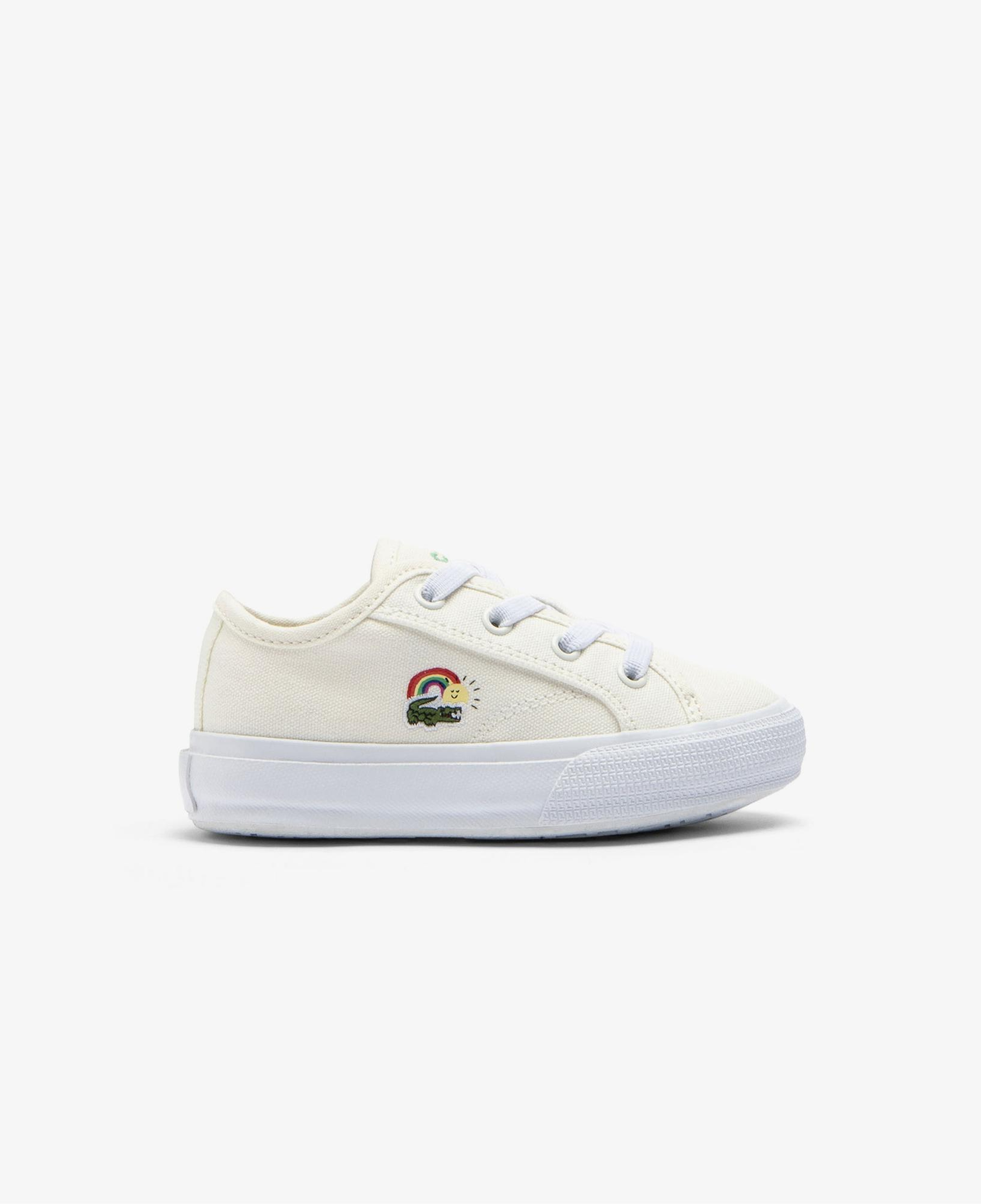 Lacoste Backcourt Çocuk Krem Sneaker