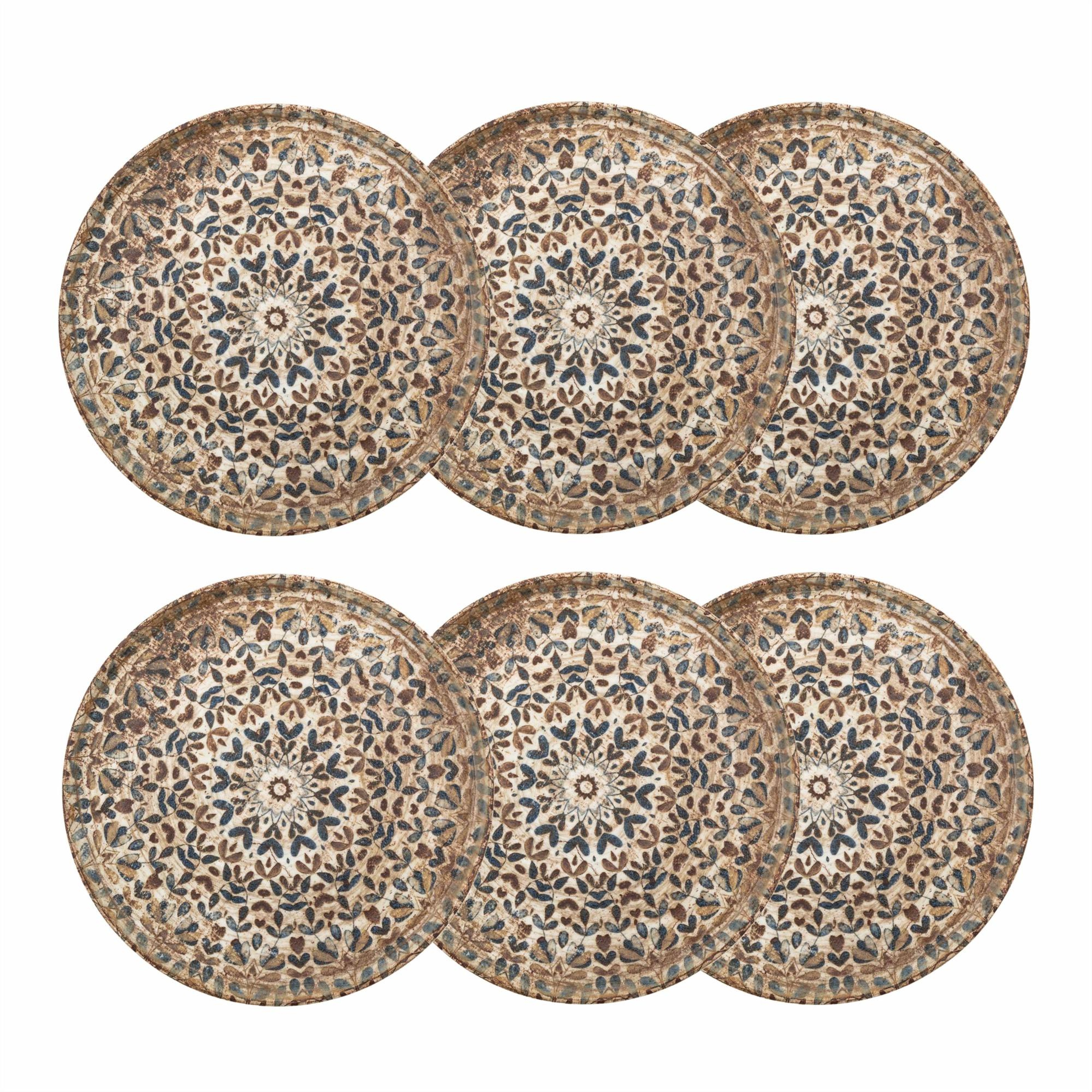 EPHESUS SERVİS TABAĞI SETİ 6LI -26CM