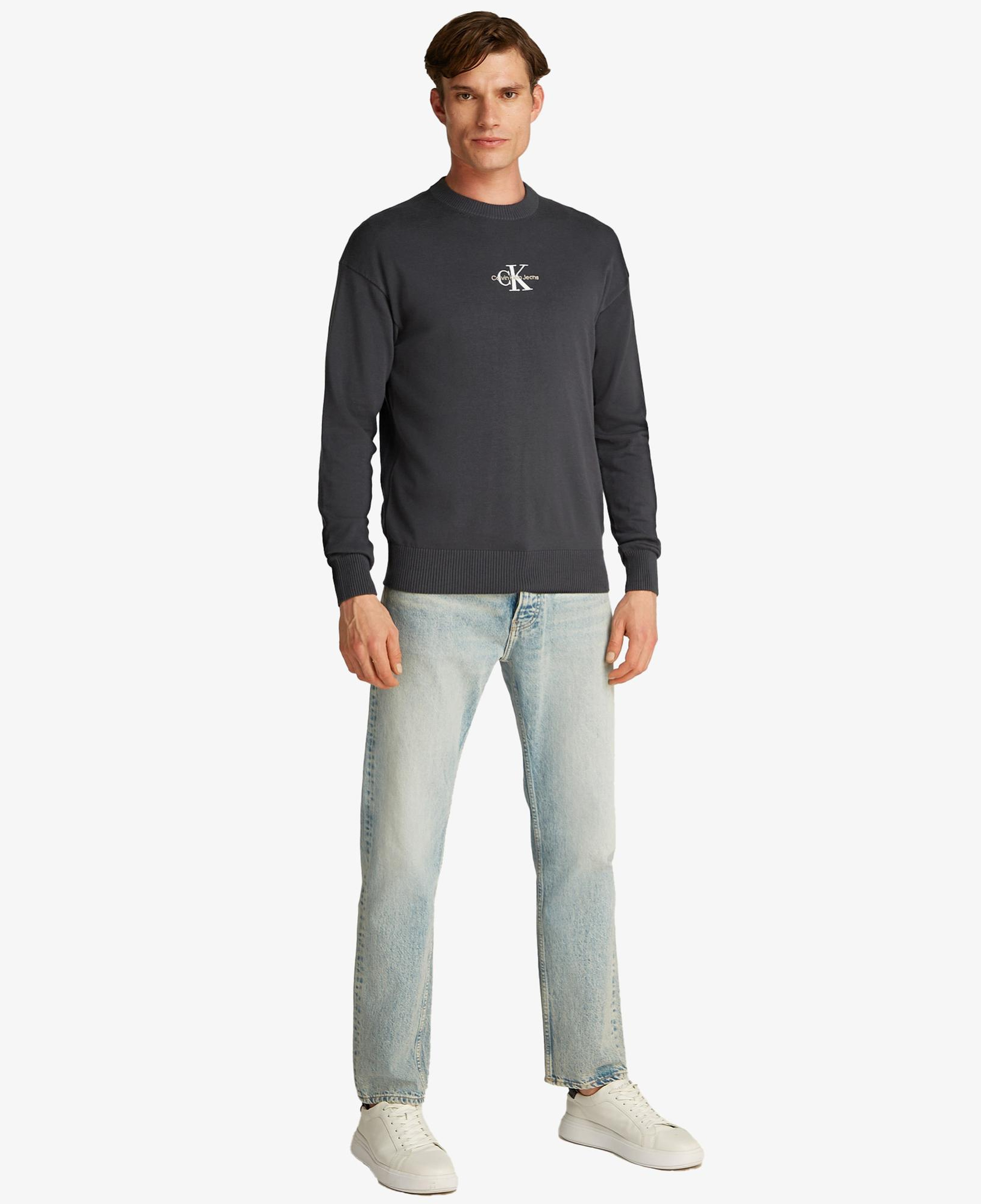 Calvin Klein Erkek Siyah Triko