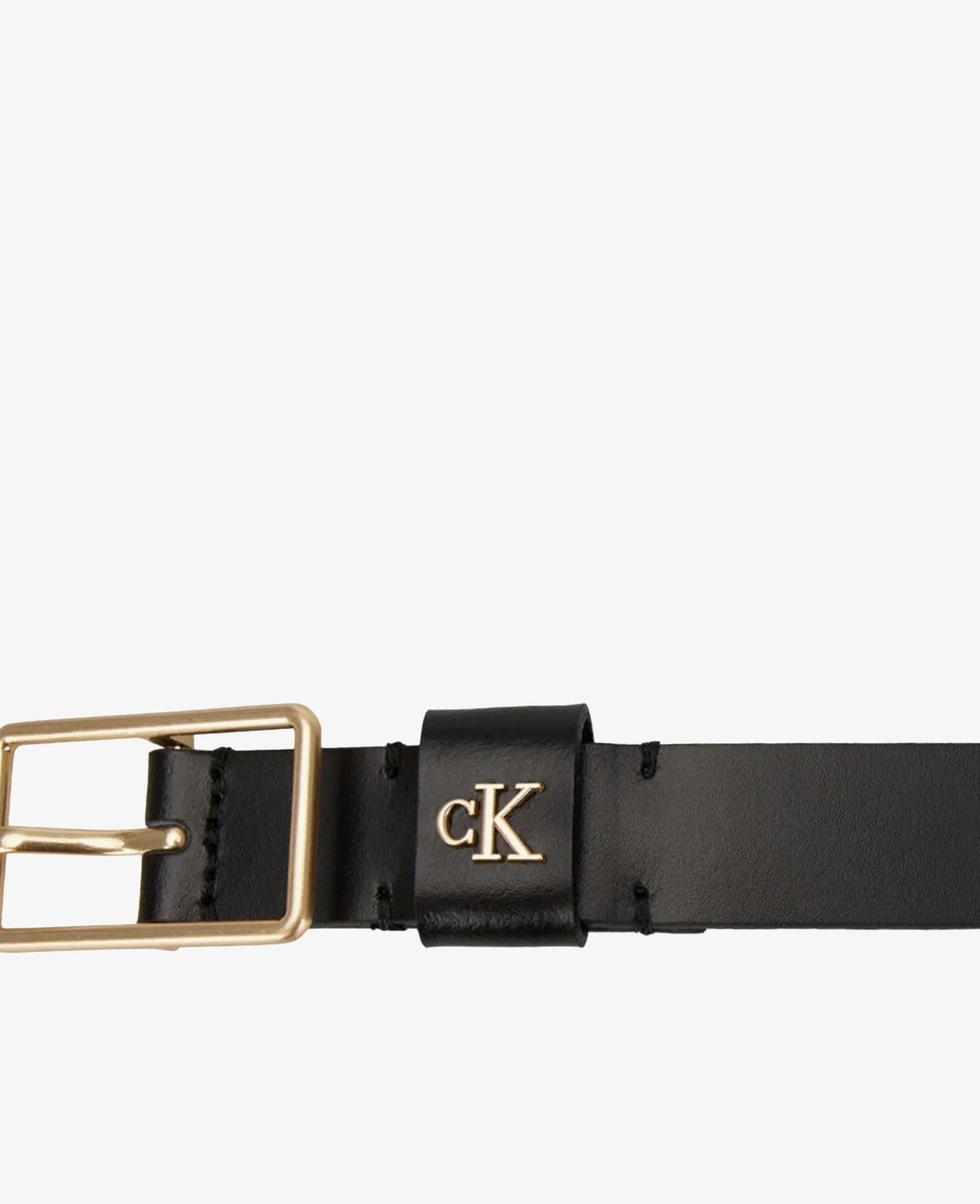 Calvin Klein Square Buckle Loop Kadın Siyah Kemer