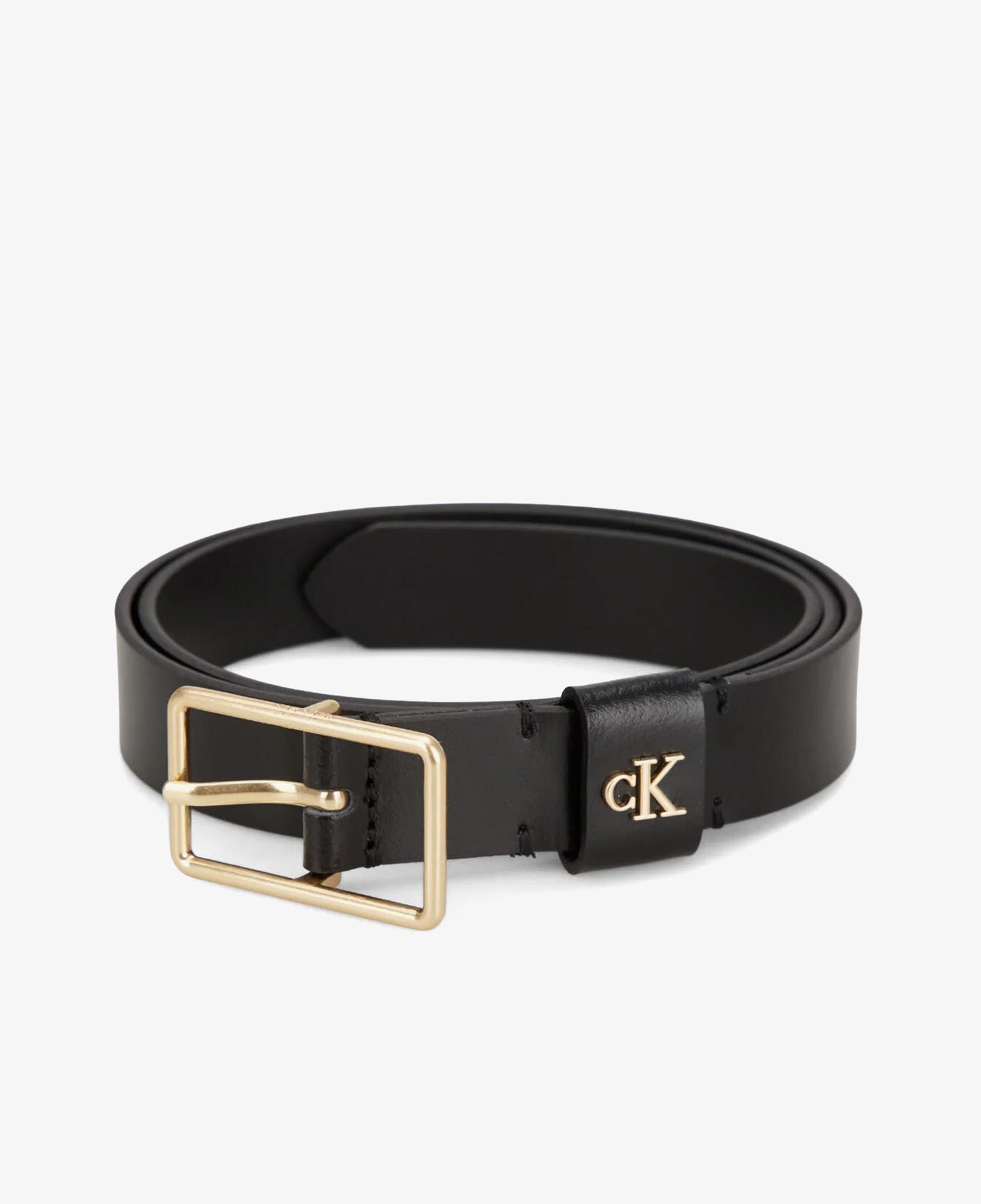 Calvin Klein Square Buckle Loop Kadın Siyah Kemer