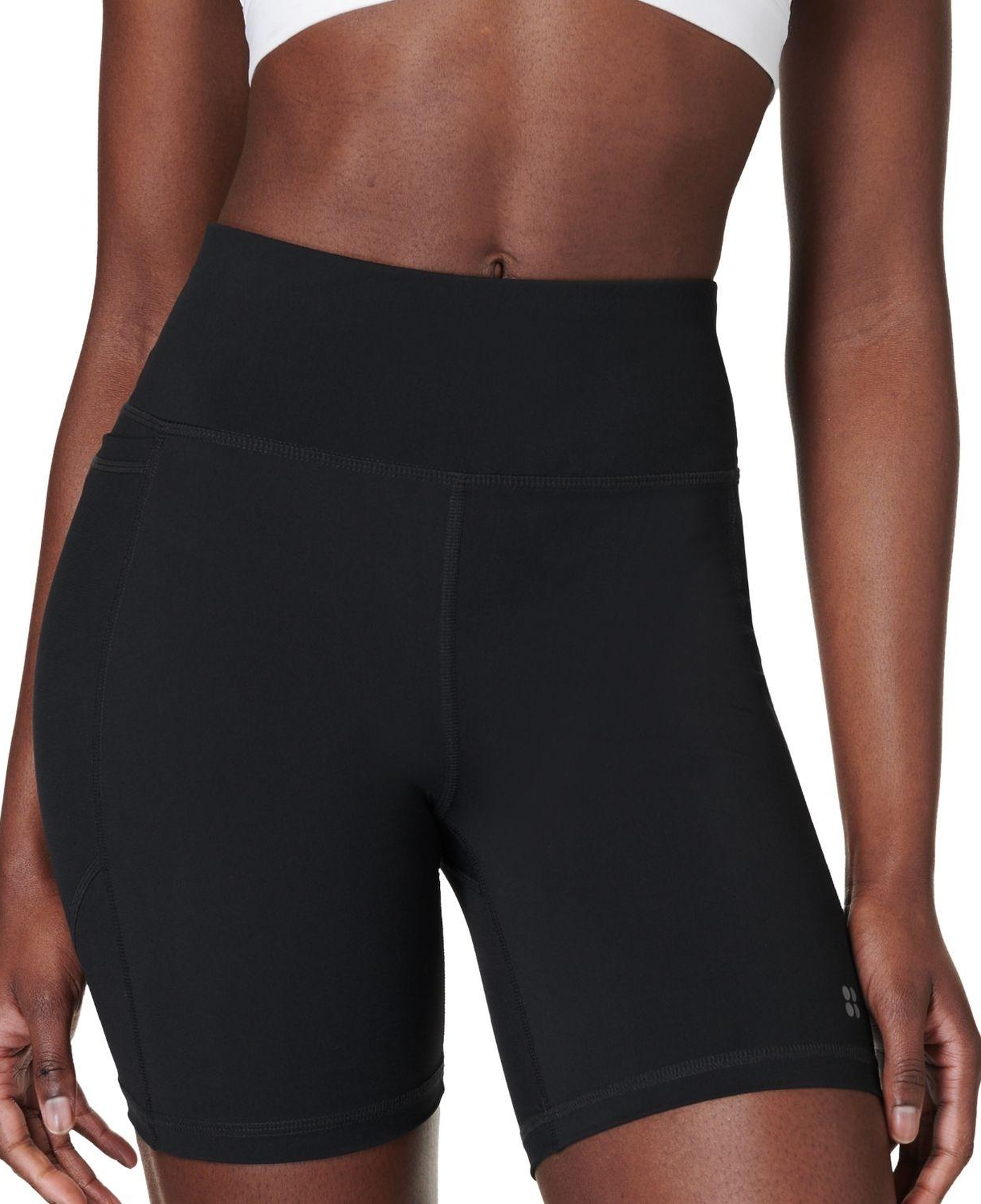 Sweaty Betty Zero Gravity 6 Running Short Kadın Siyah Koşu Şortu