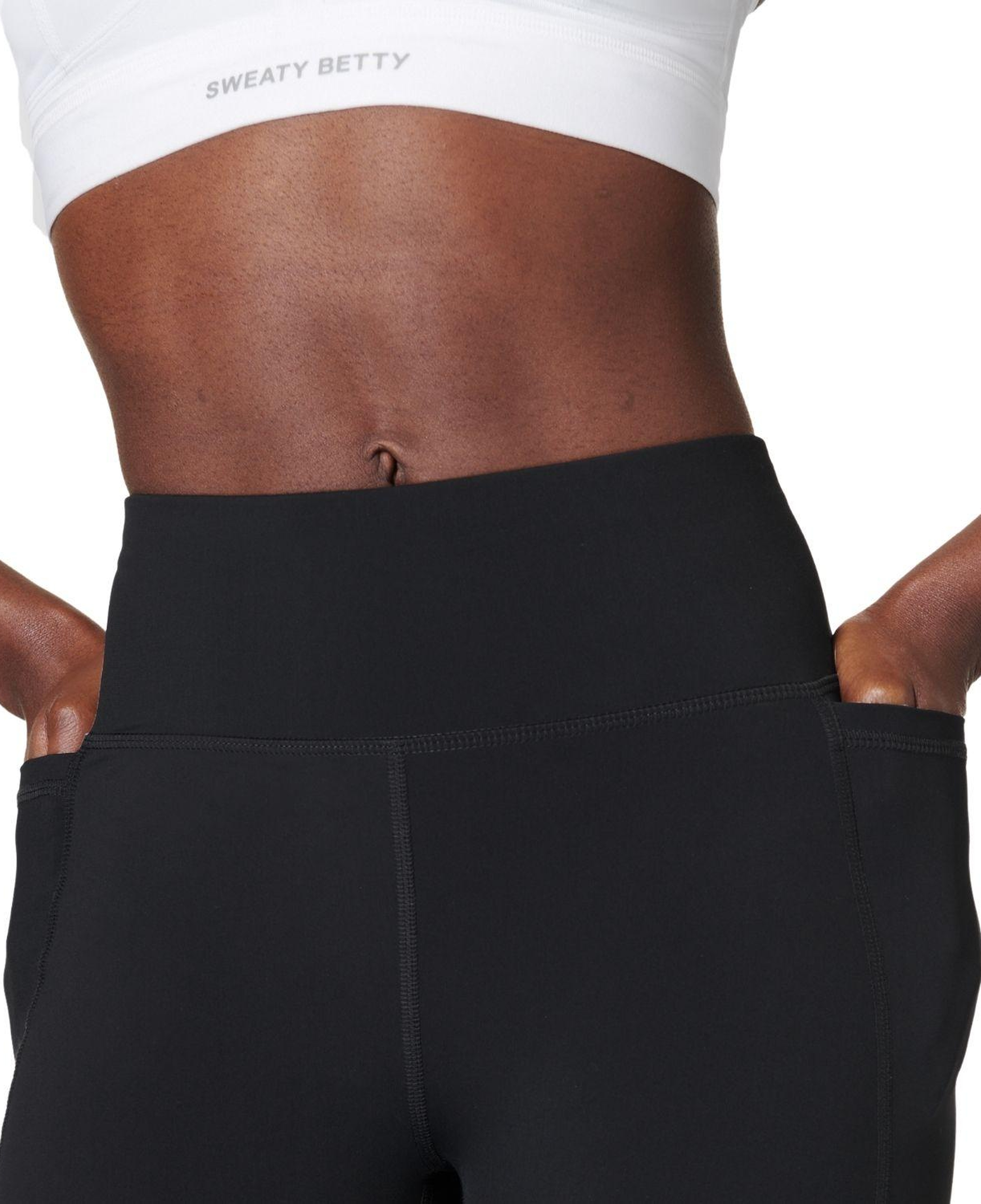 Sweaty Betty Zero Gravity 6 Running Short Kadın Siyah Koşu Şortu