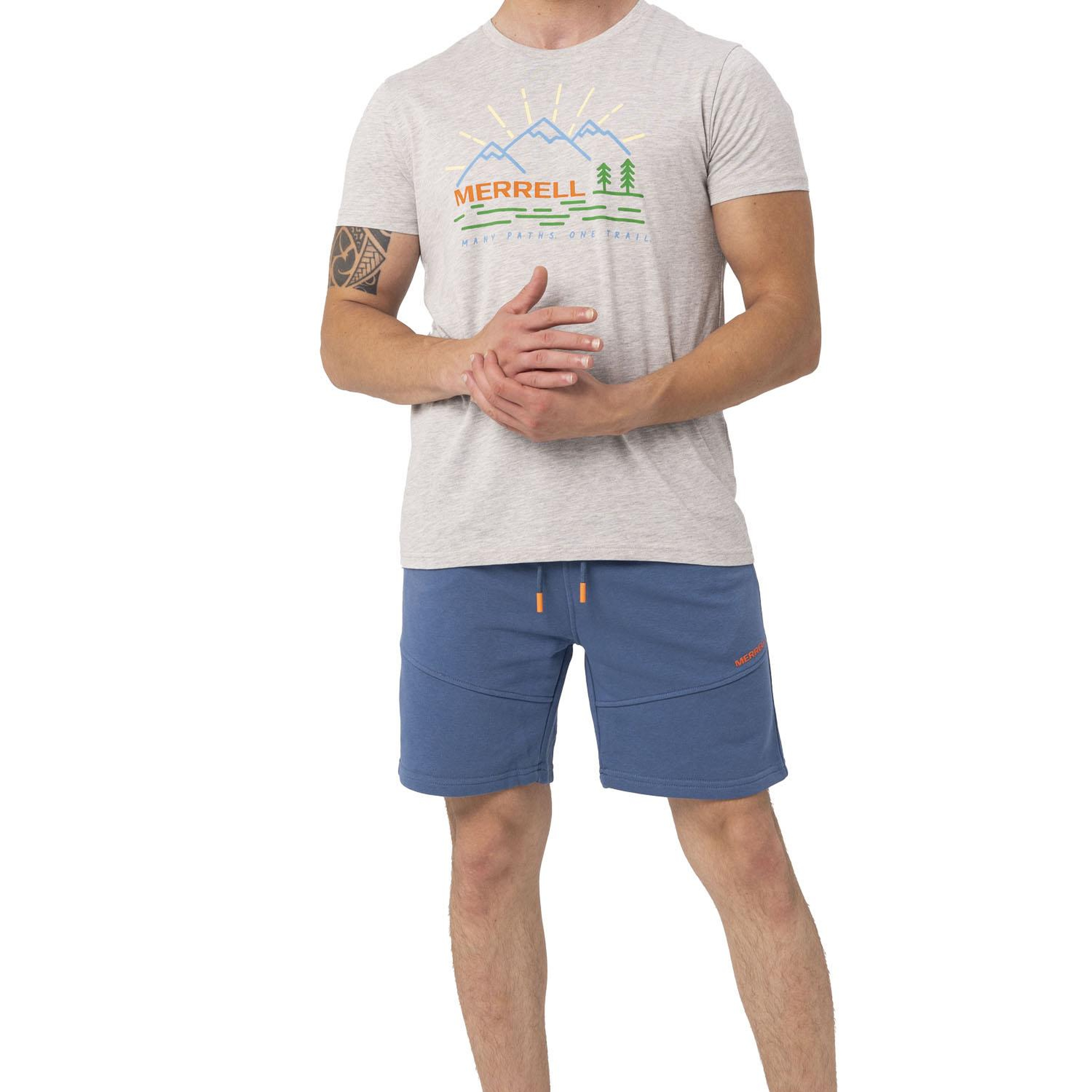 Merrell Tobi Erkek Gri Tişört