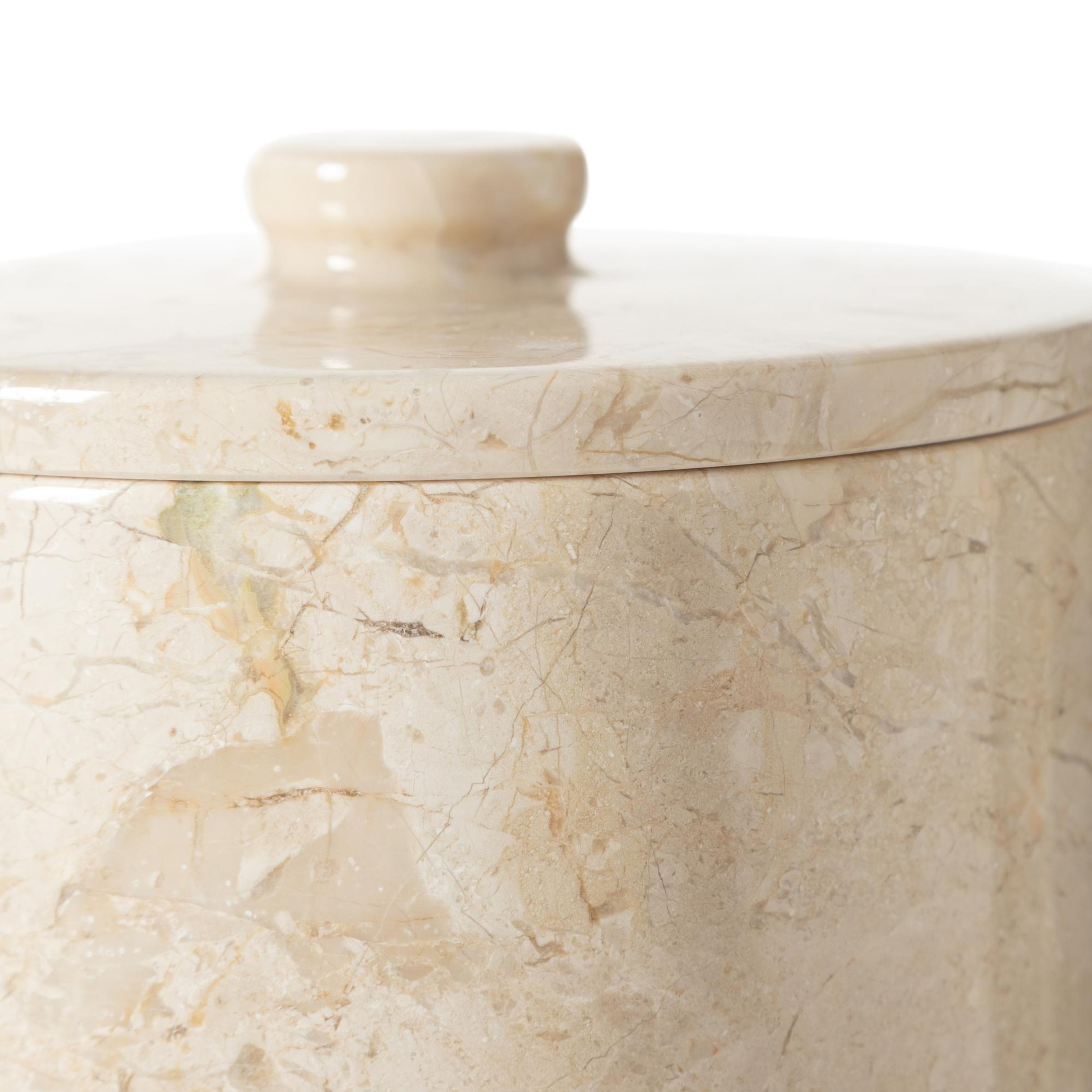 MARBLE BEJ ÇÖP KOVASI 3 LT