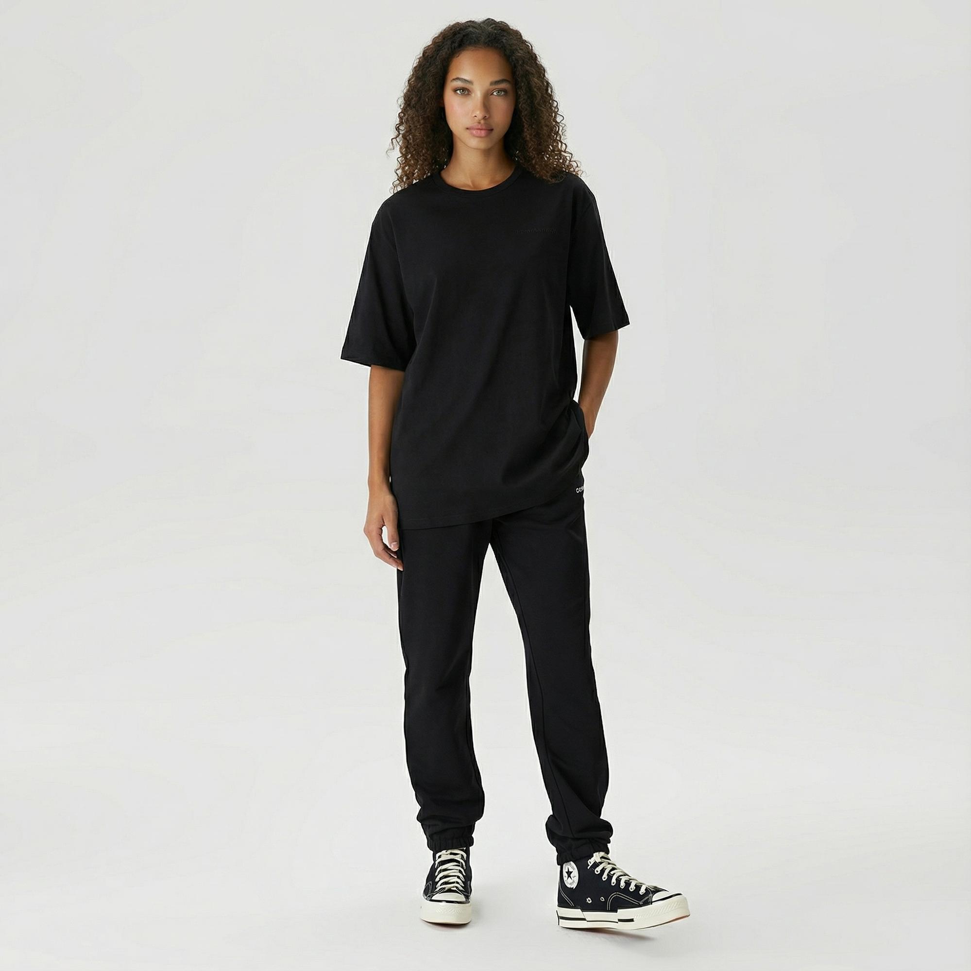 Les Benjamins 408 Unisex Siyah T-Shirt