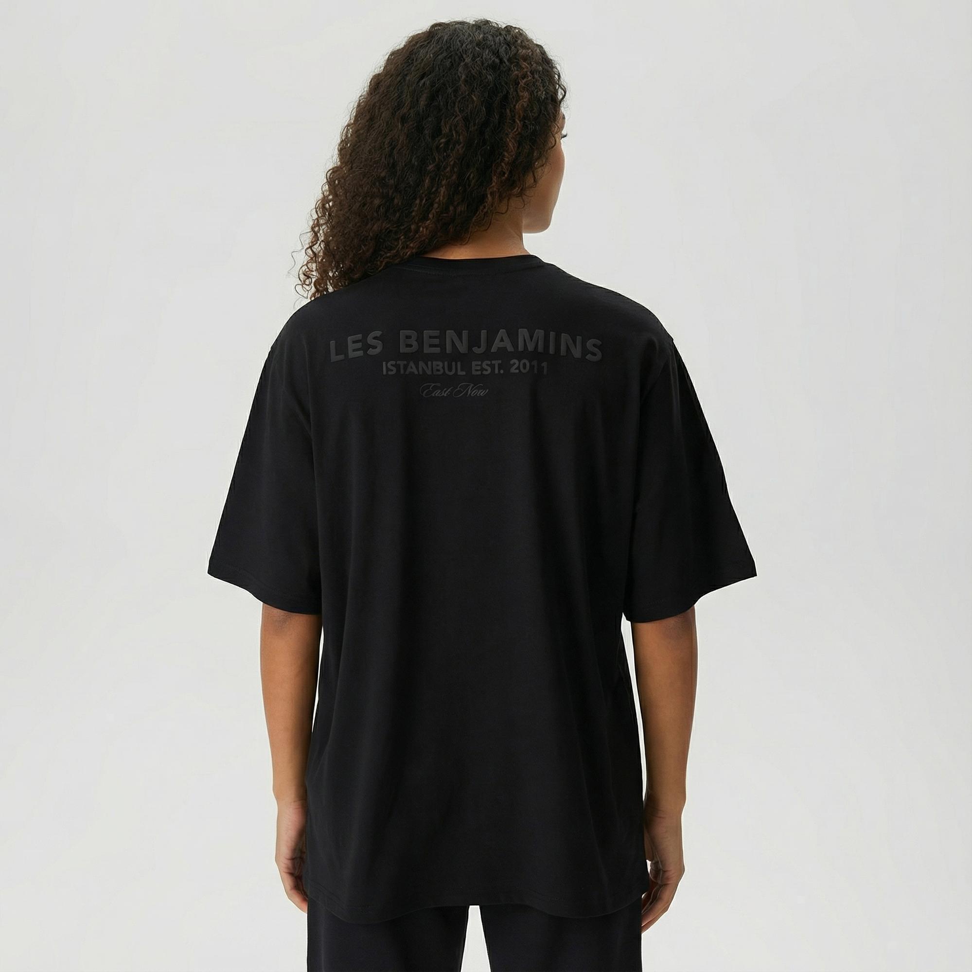Les Benjamins 408 Unisex Siyah T-Shirt