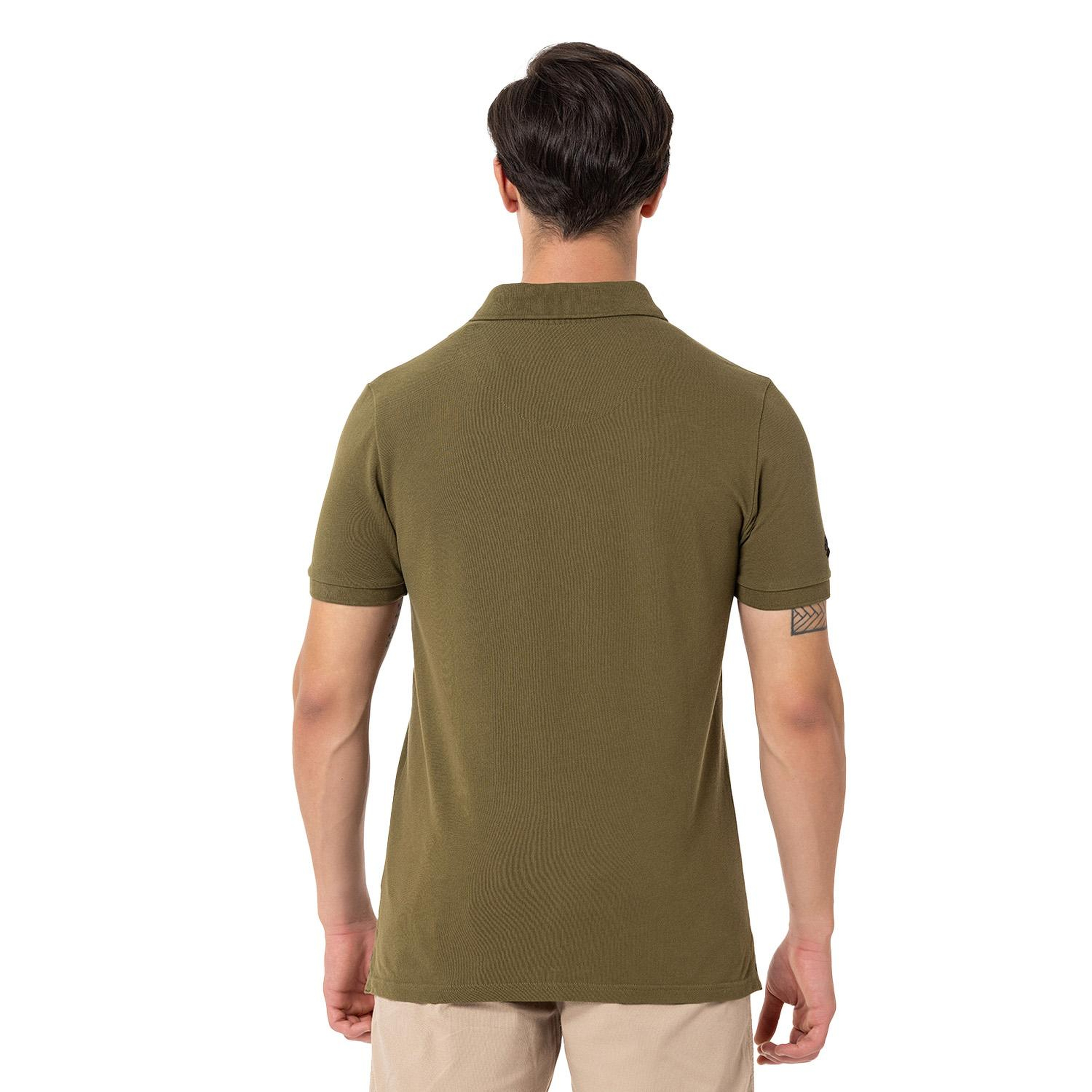 Routefield Pads Erkek Yeşil Polo Tişört