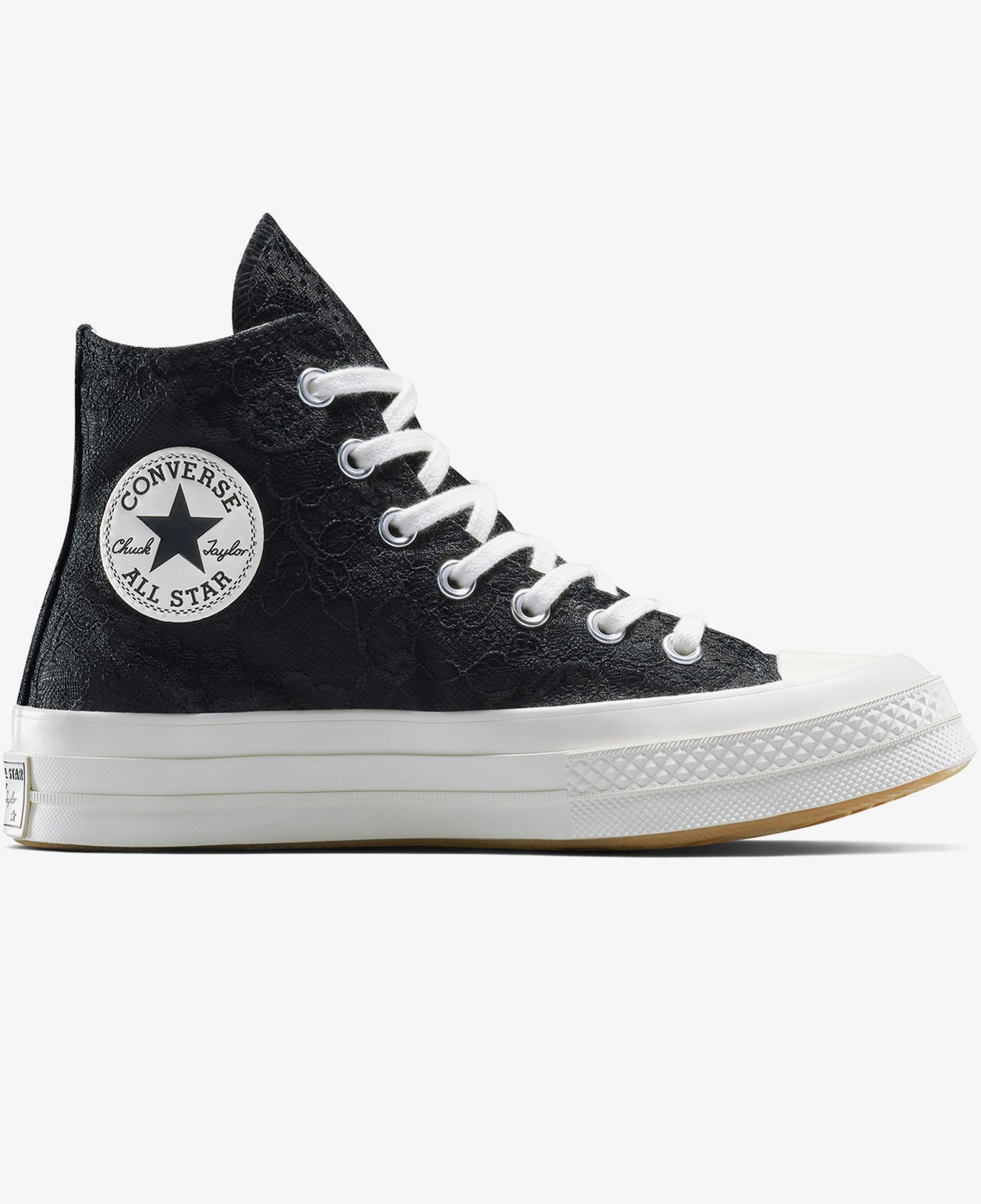 Converse Chuck 70 Kadın Dantelli Siyah Sneaker