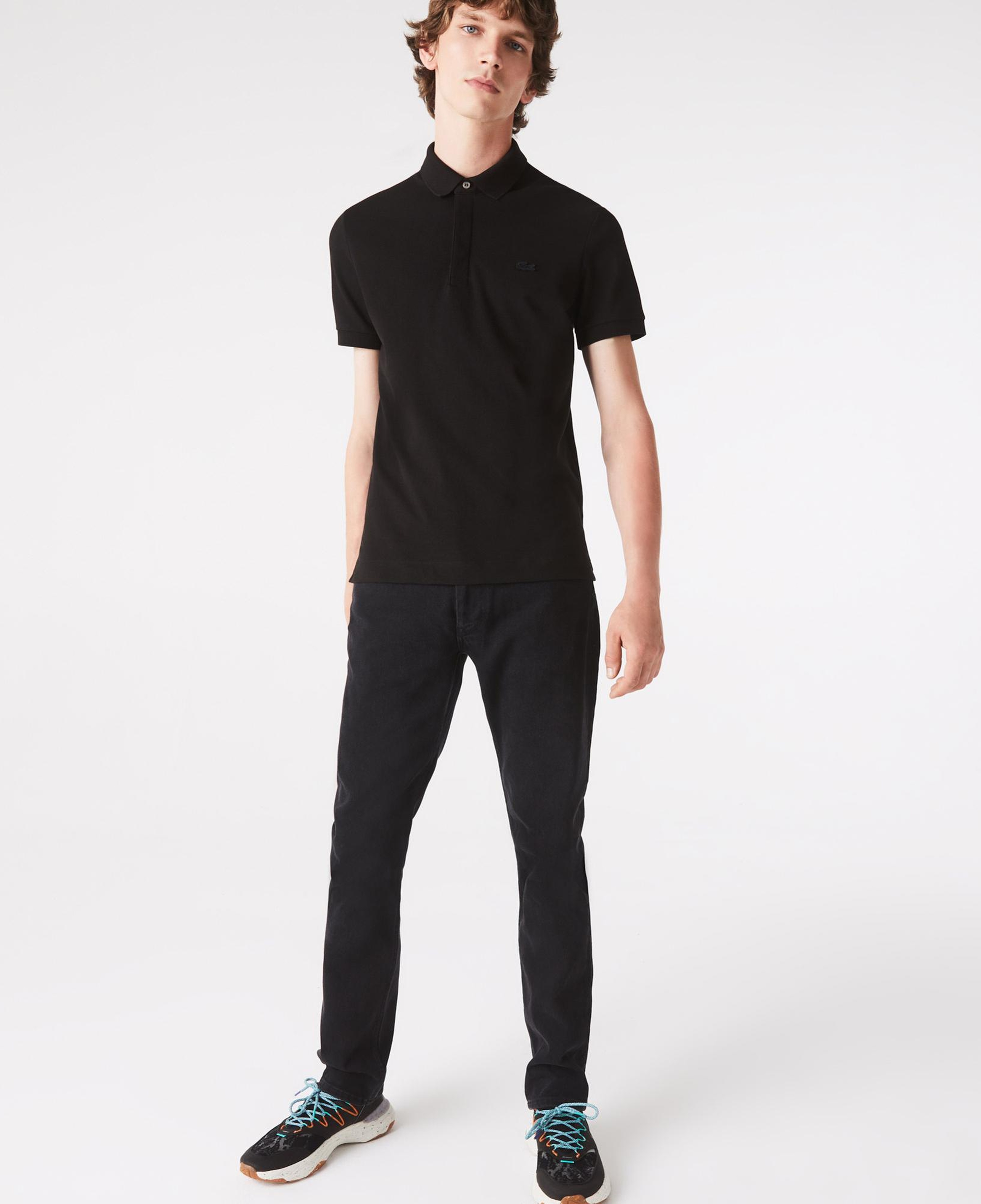 Lacoste Paris Erkek Regular Fit Siyah Polo