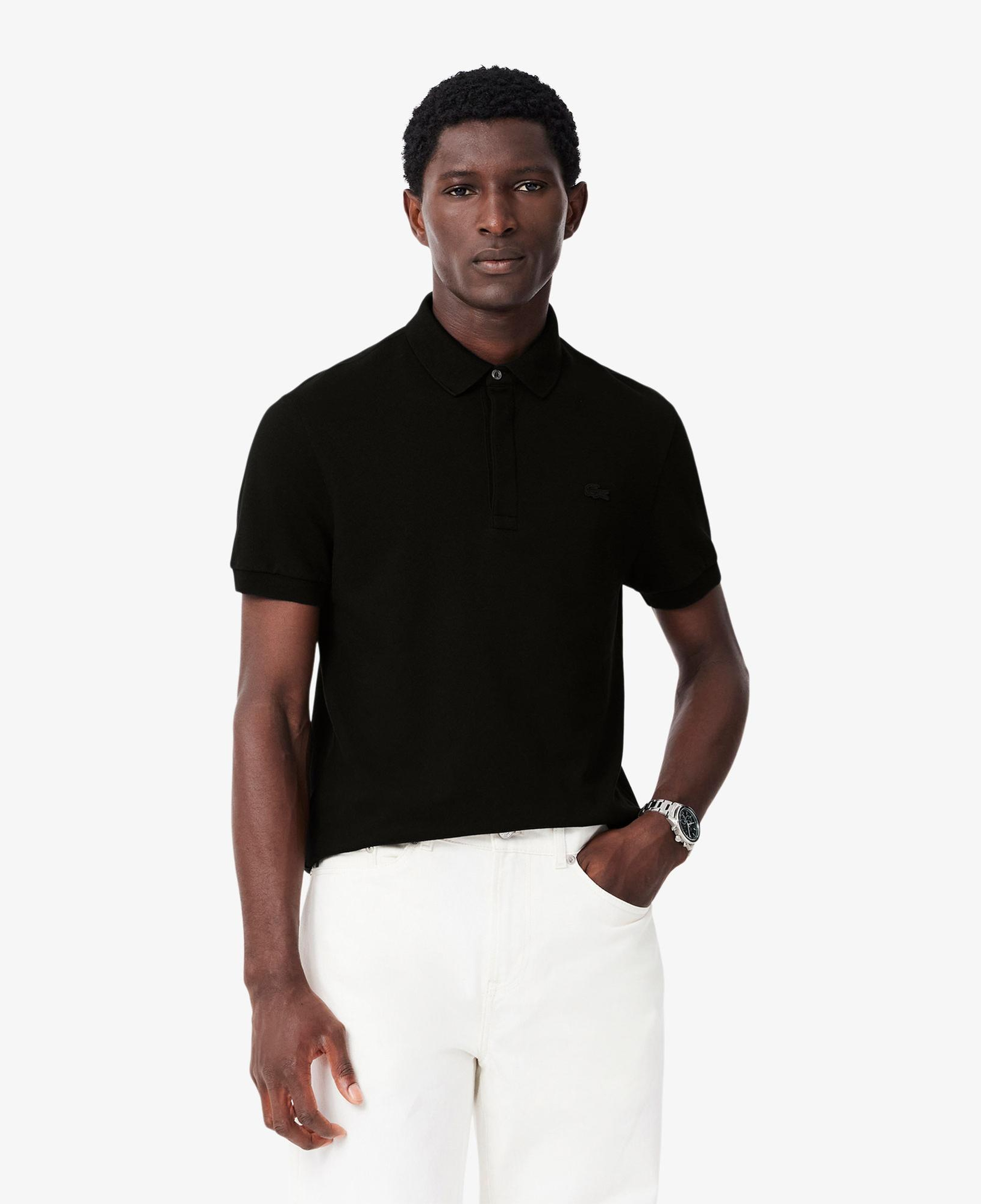 Lacoste Paris Erkek Regular Fit Siyah Polo
