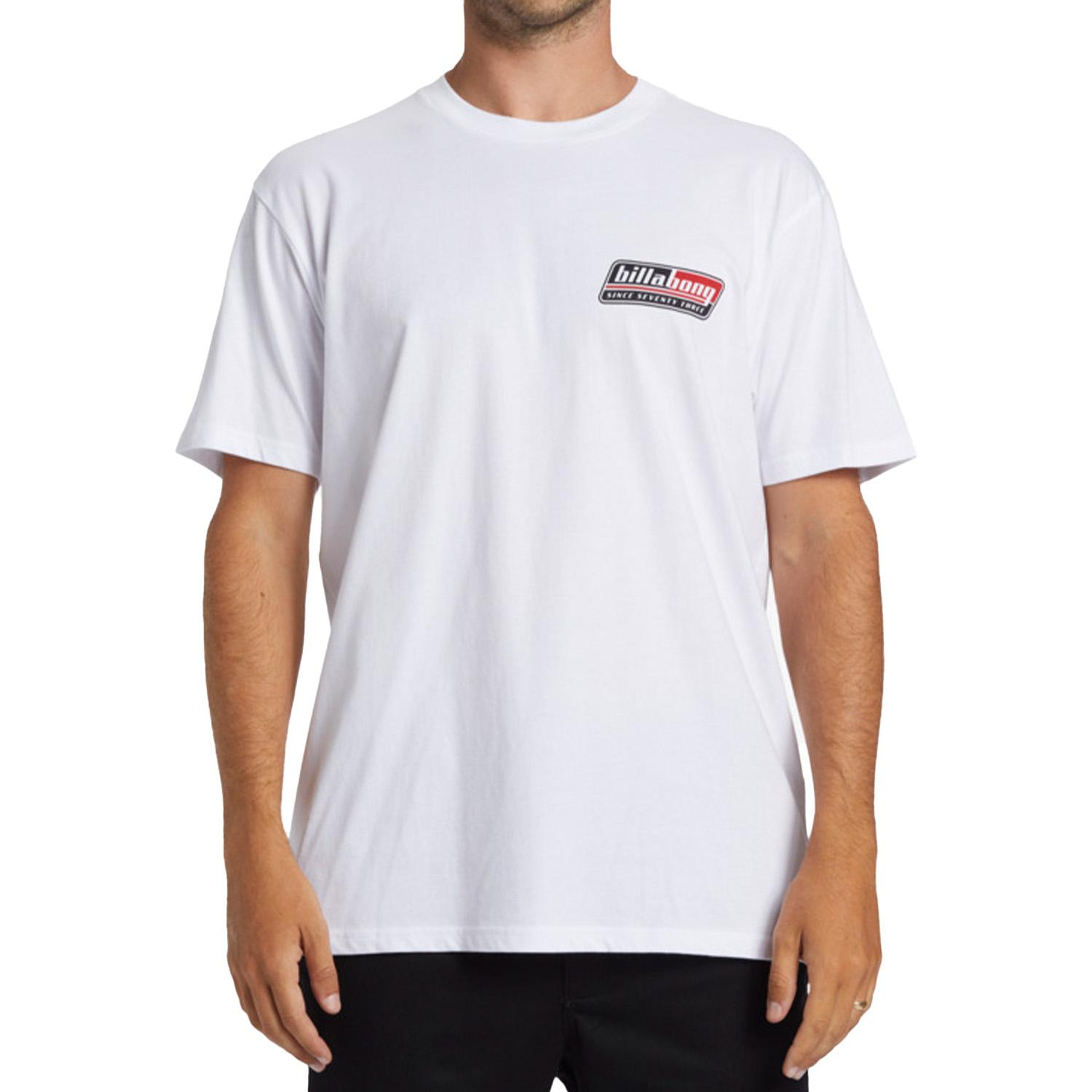 Billabong Walled Ss Erkek Beyaz Tişört