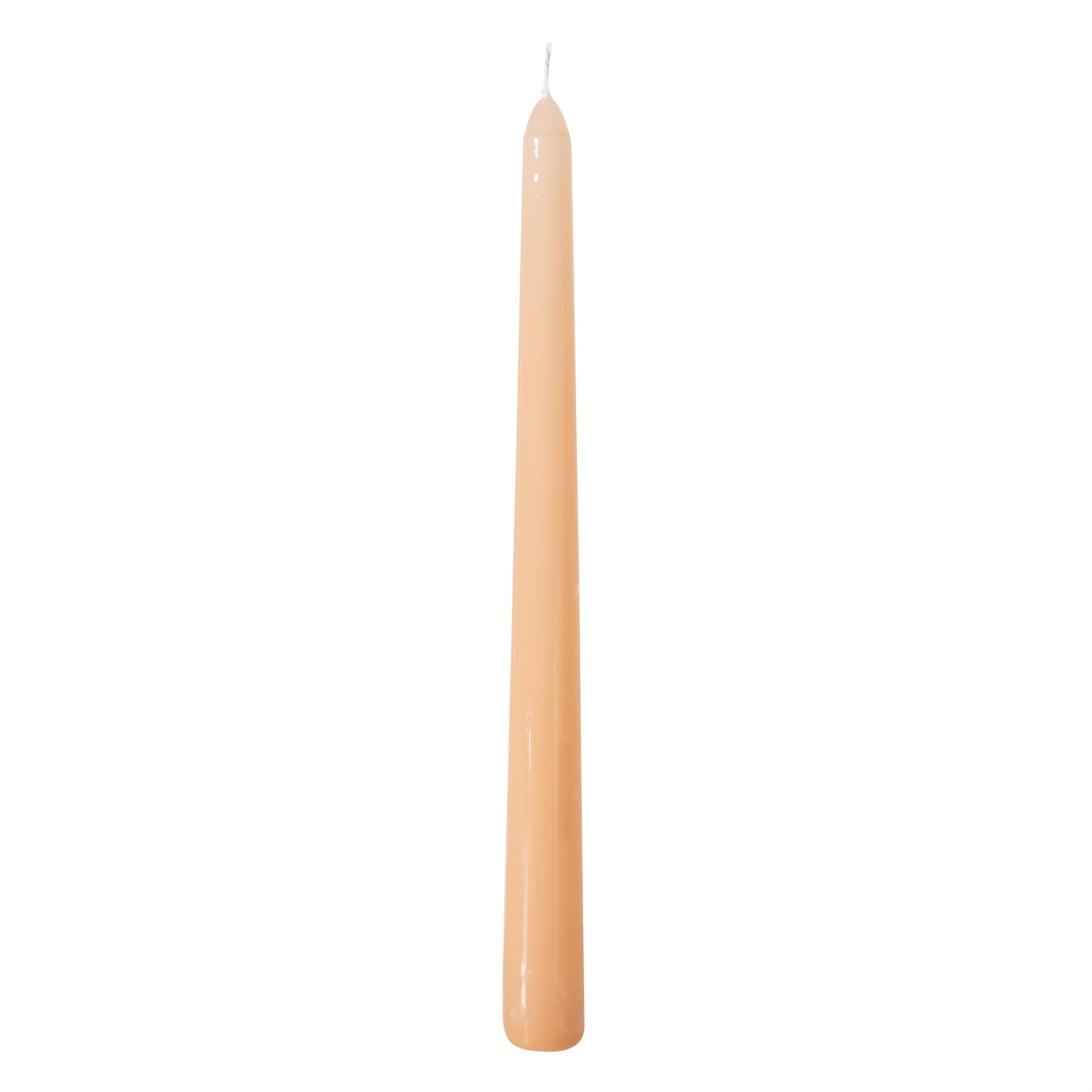 4LÜ ŞAMDAN MUM BEJ 25CM