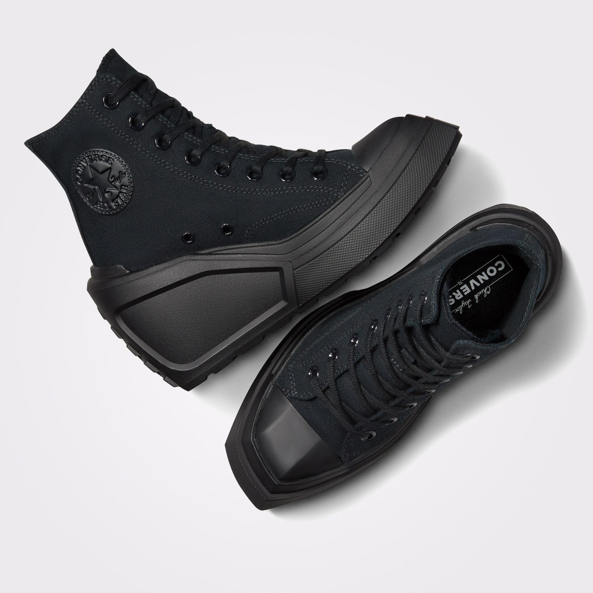 Converse Chuck 70 De Luxe Wedge Kadın Siyah Sneaker
