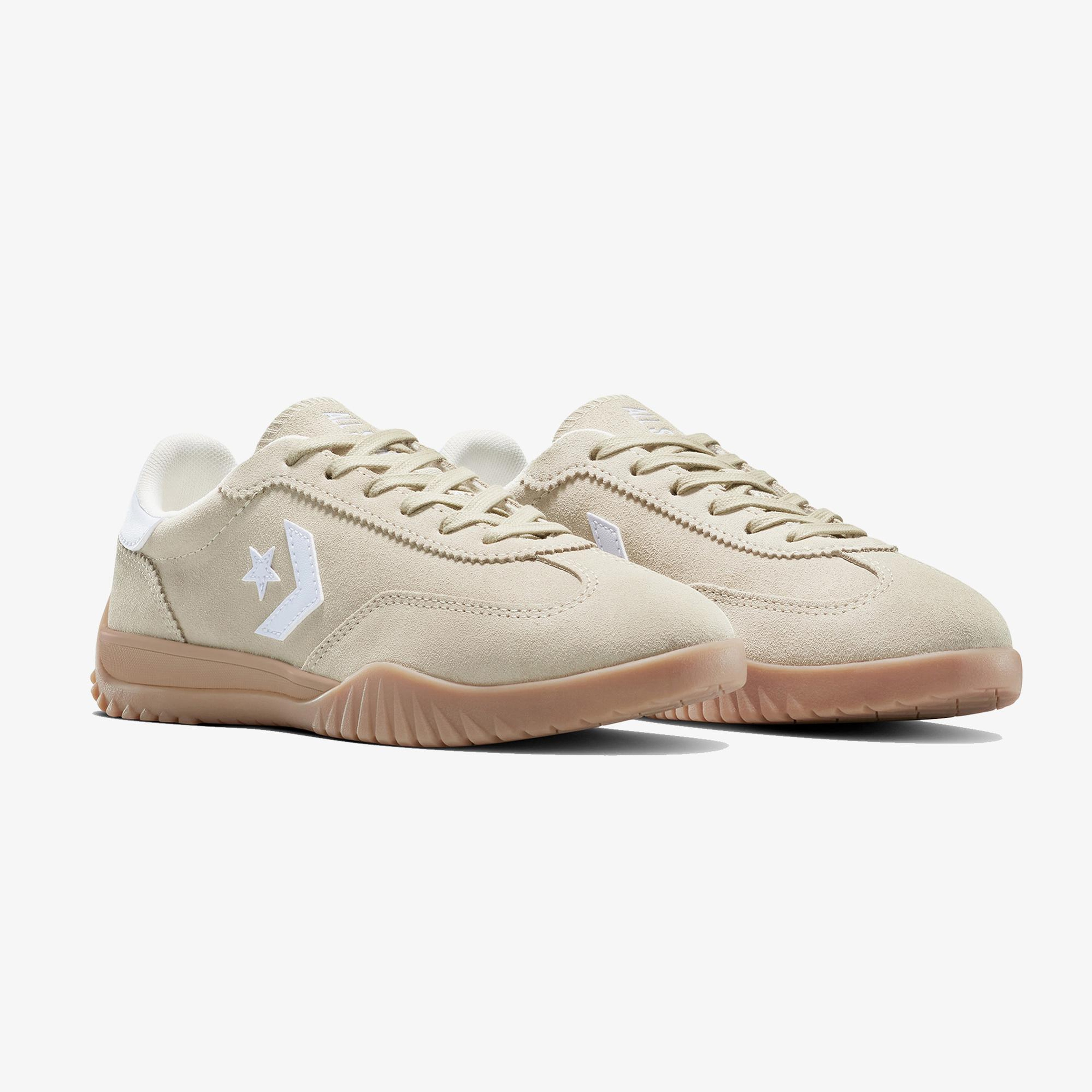 Converse Run Star Trainer Suede Unisex Yeşil Sneaker