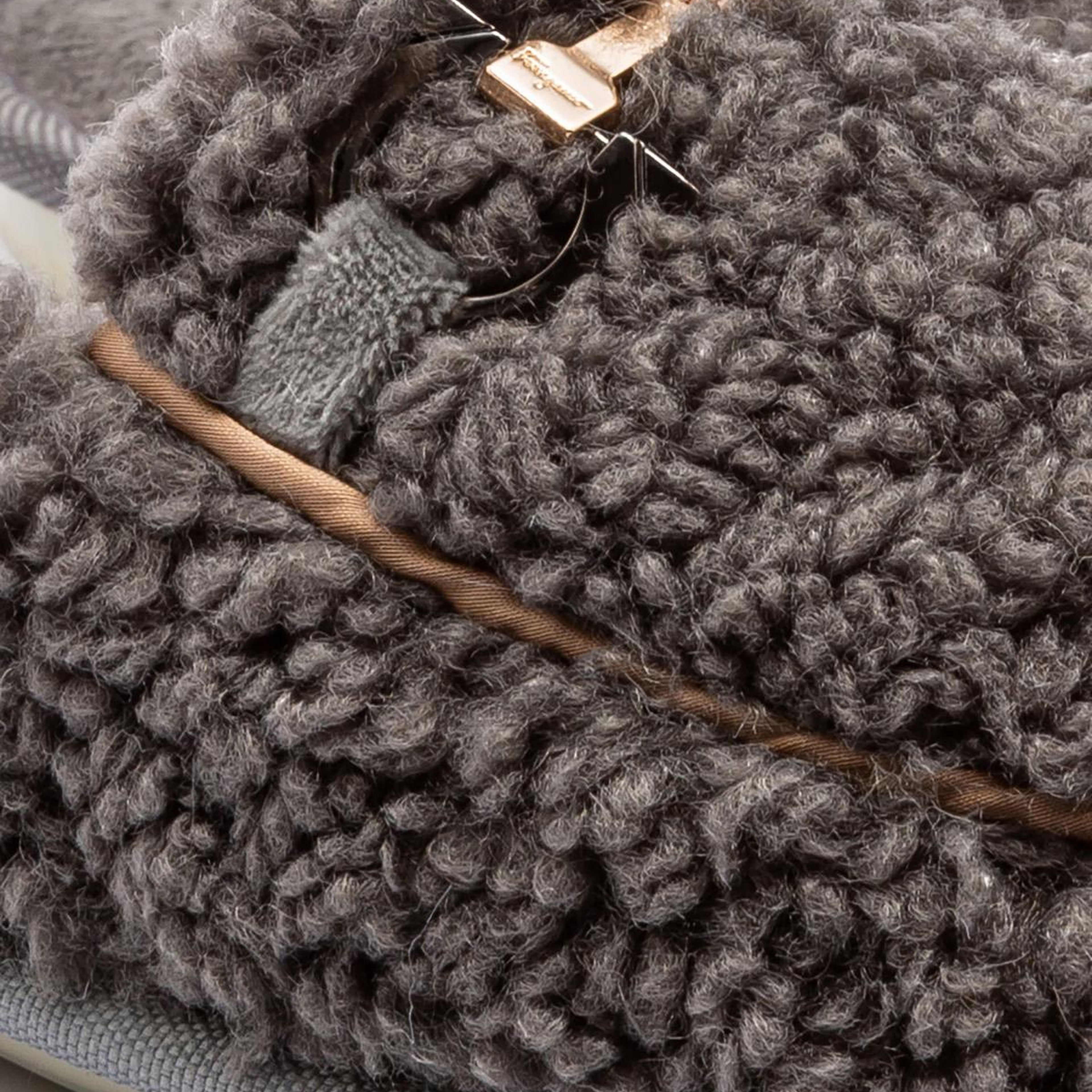 Siya Kadın Ev Terliği Gri 37/41