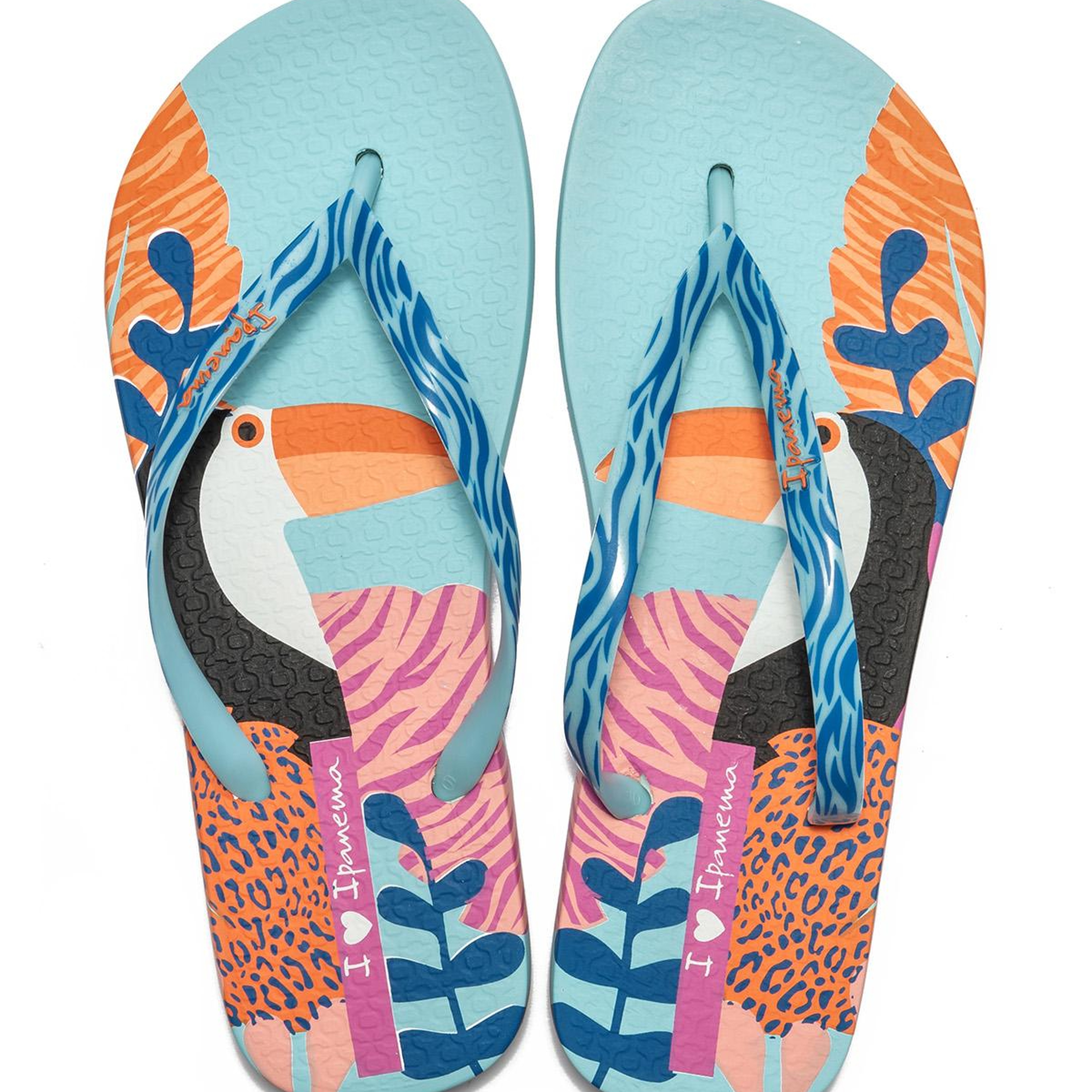 Selva Kadın Parmak Arası Terlik Mavi 35/42