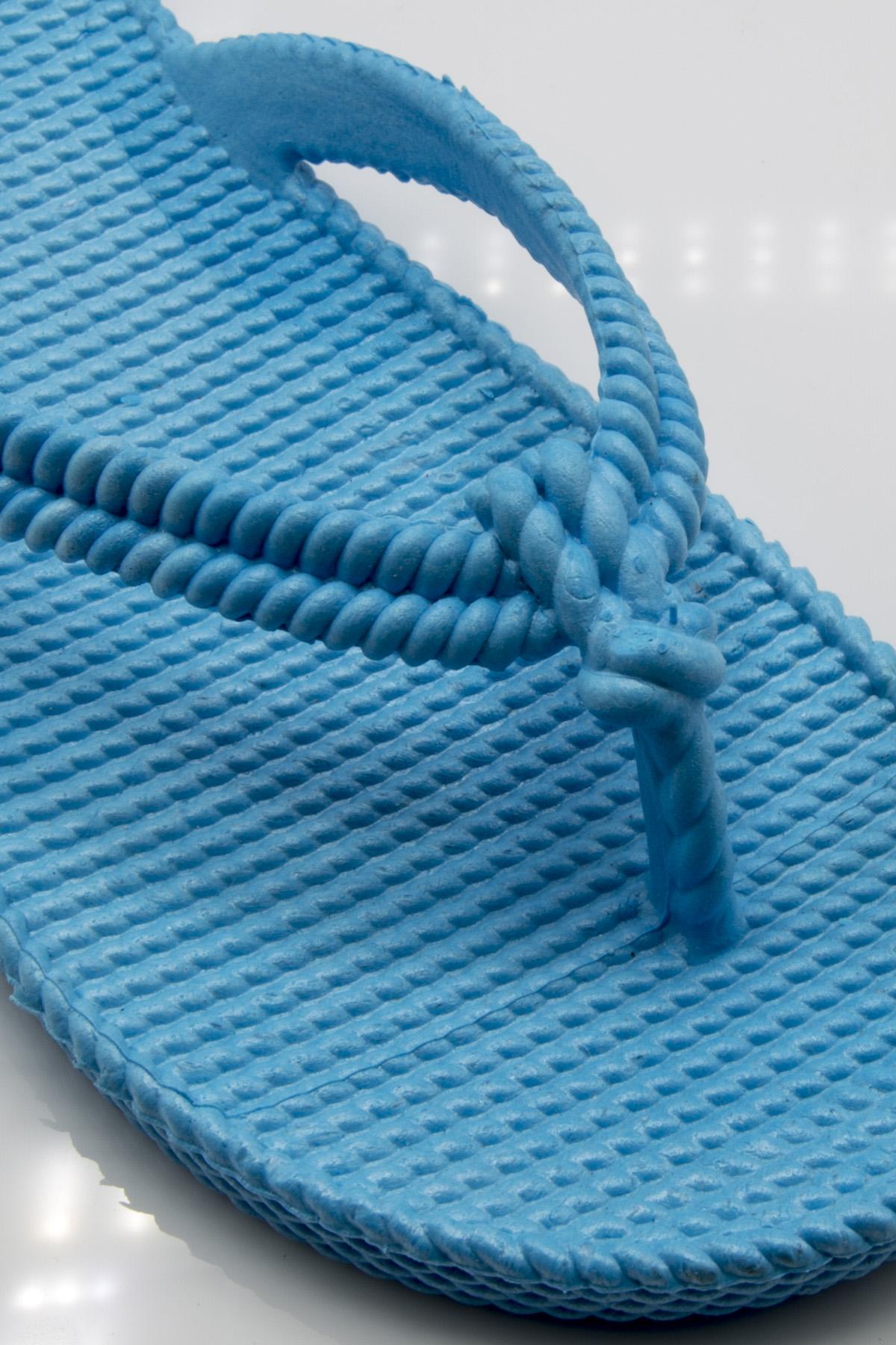 Soya Kadın Parmak Arası Terlik Mavi 36/40