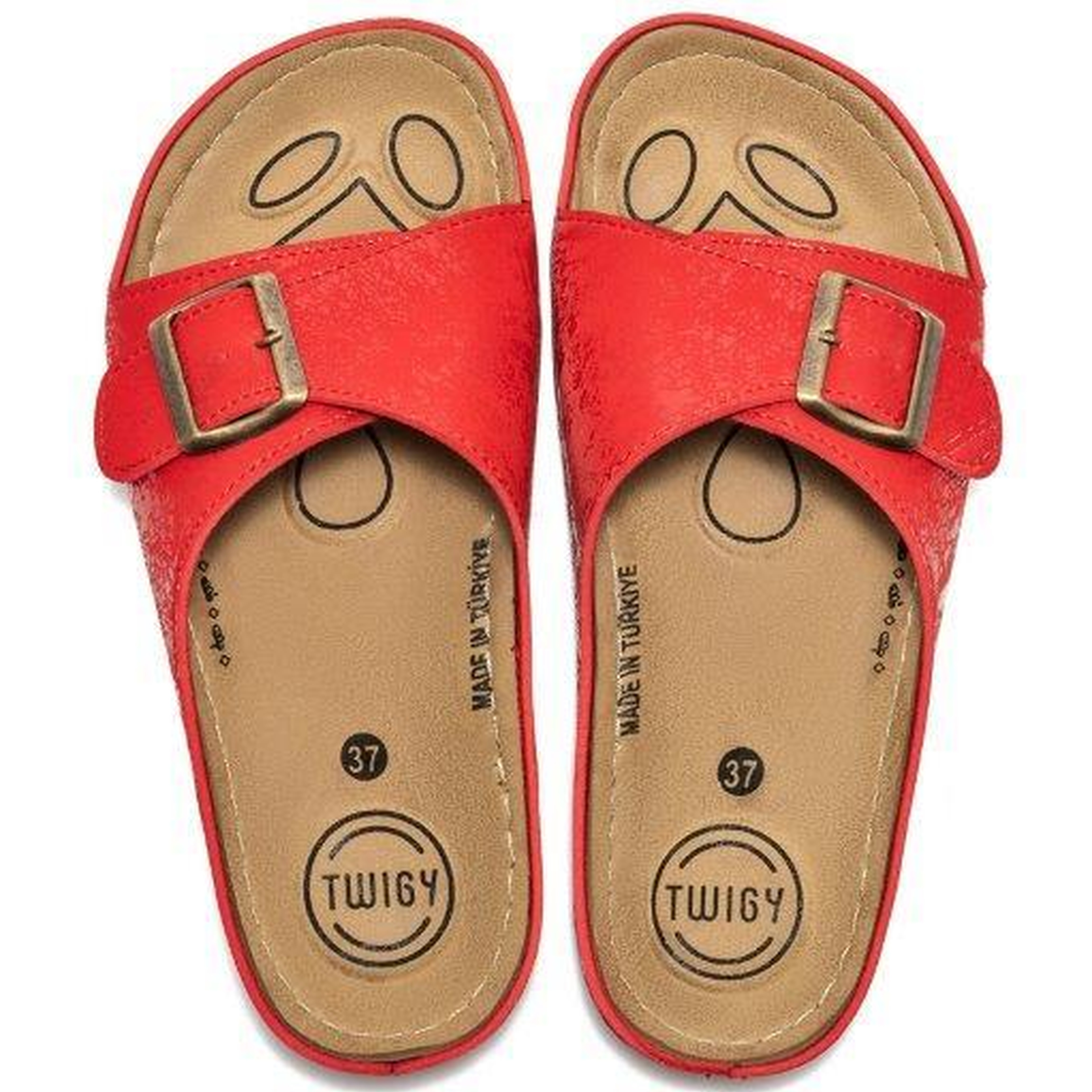 Dildar Kadın Terlik Kırmızı 36/40