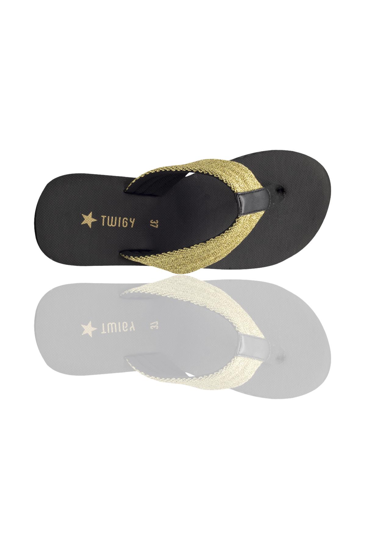 Angelina Kadın Parmak Arası Terlik Altın 35/40