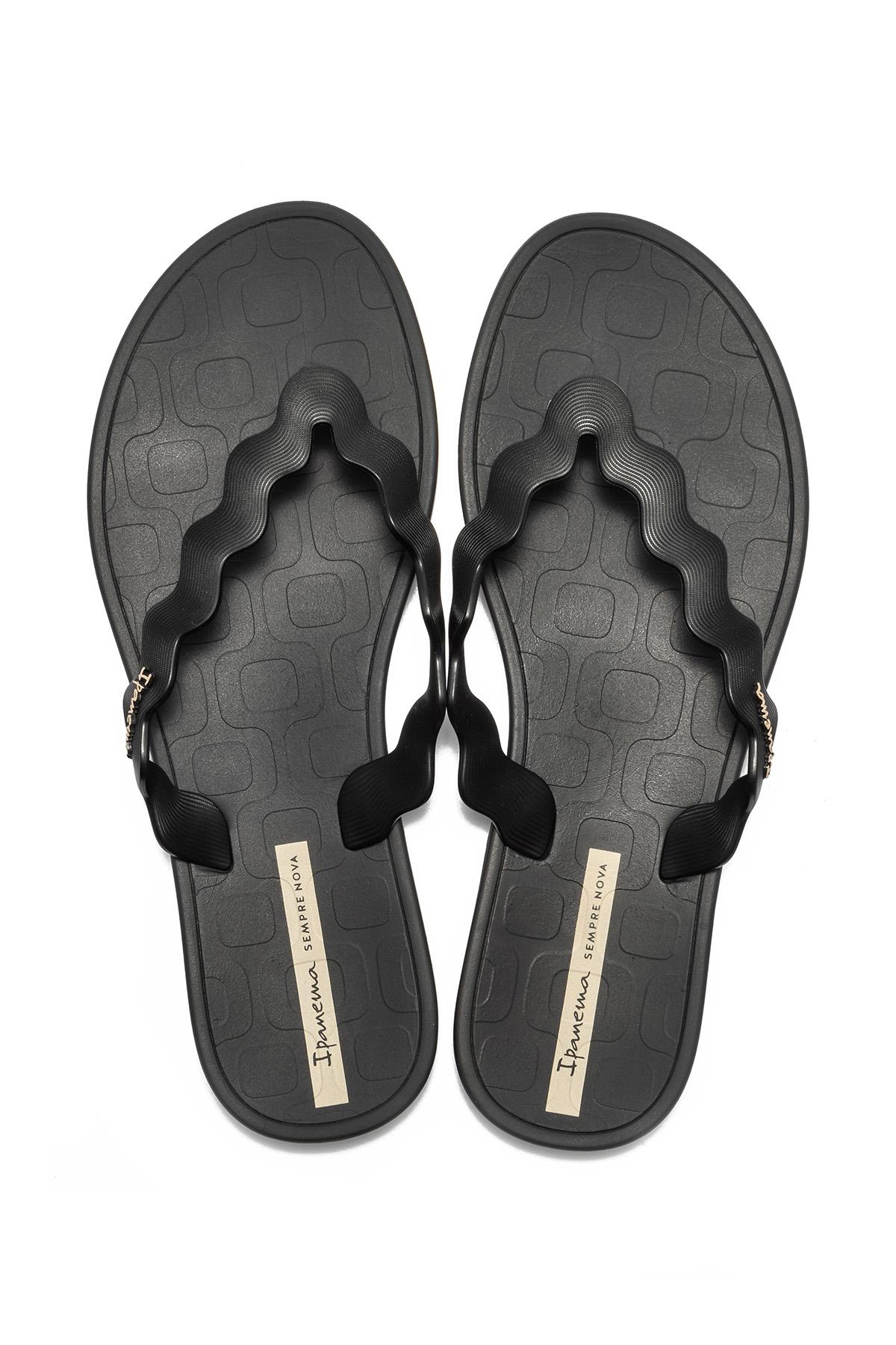 Zig Kadın Parmak Arası Terlik Siyah 35/42