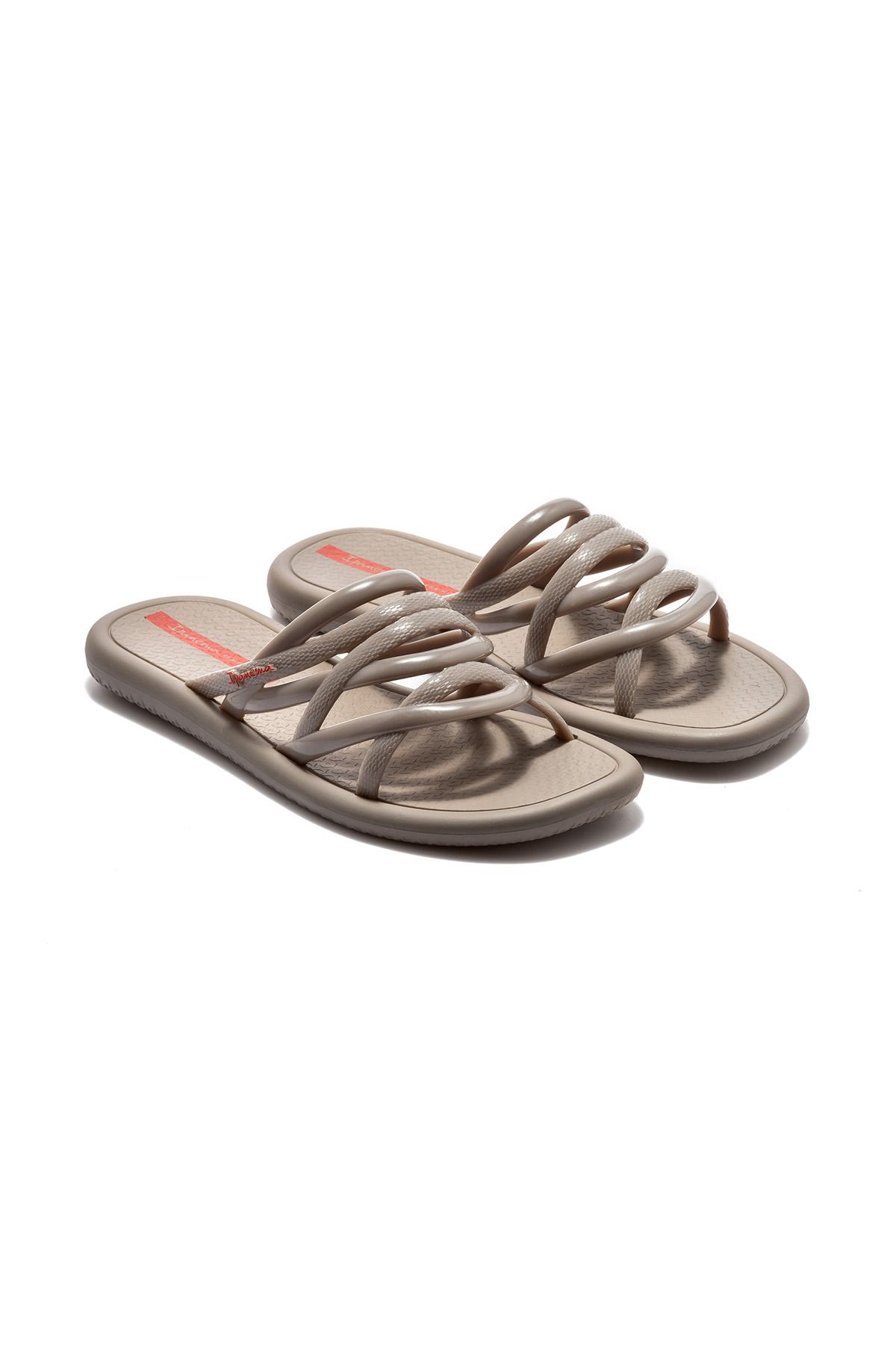 Meu Sol Slide Kadın Terlik Gri 37/42