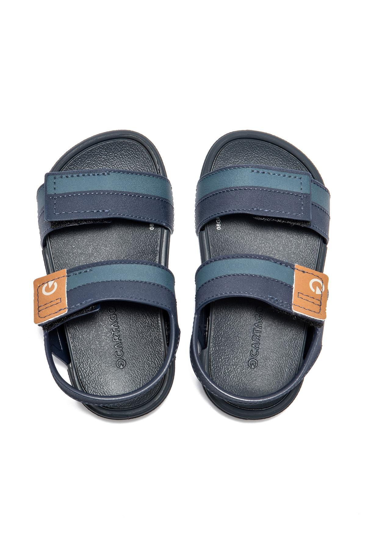 Dakar Çocuk Sandalet Mavi 21/27