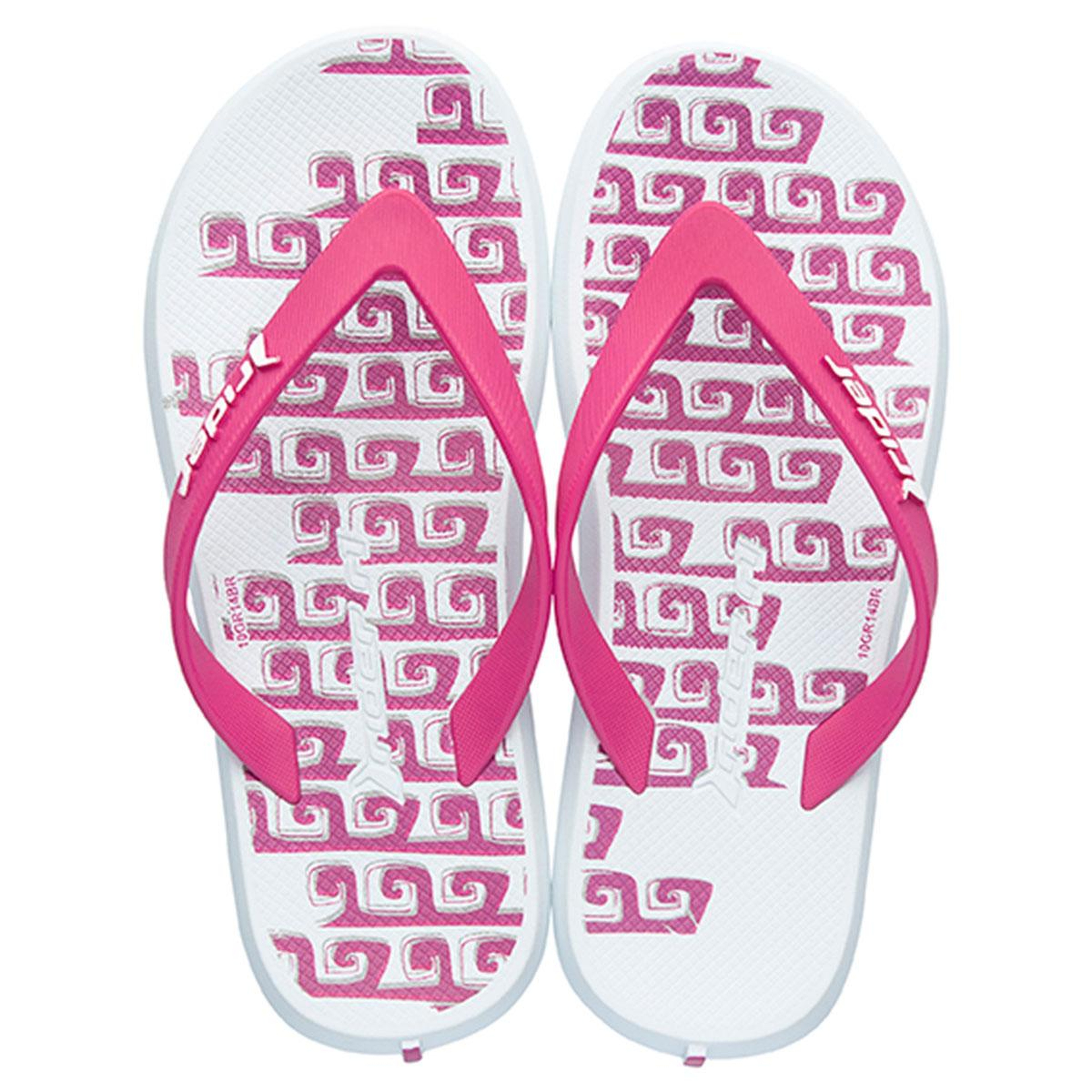 R1 Energy II Çocuk Parmak Arası Terlik Beyaz Pembe 26/38