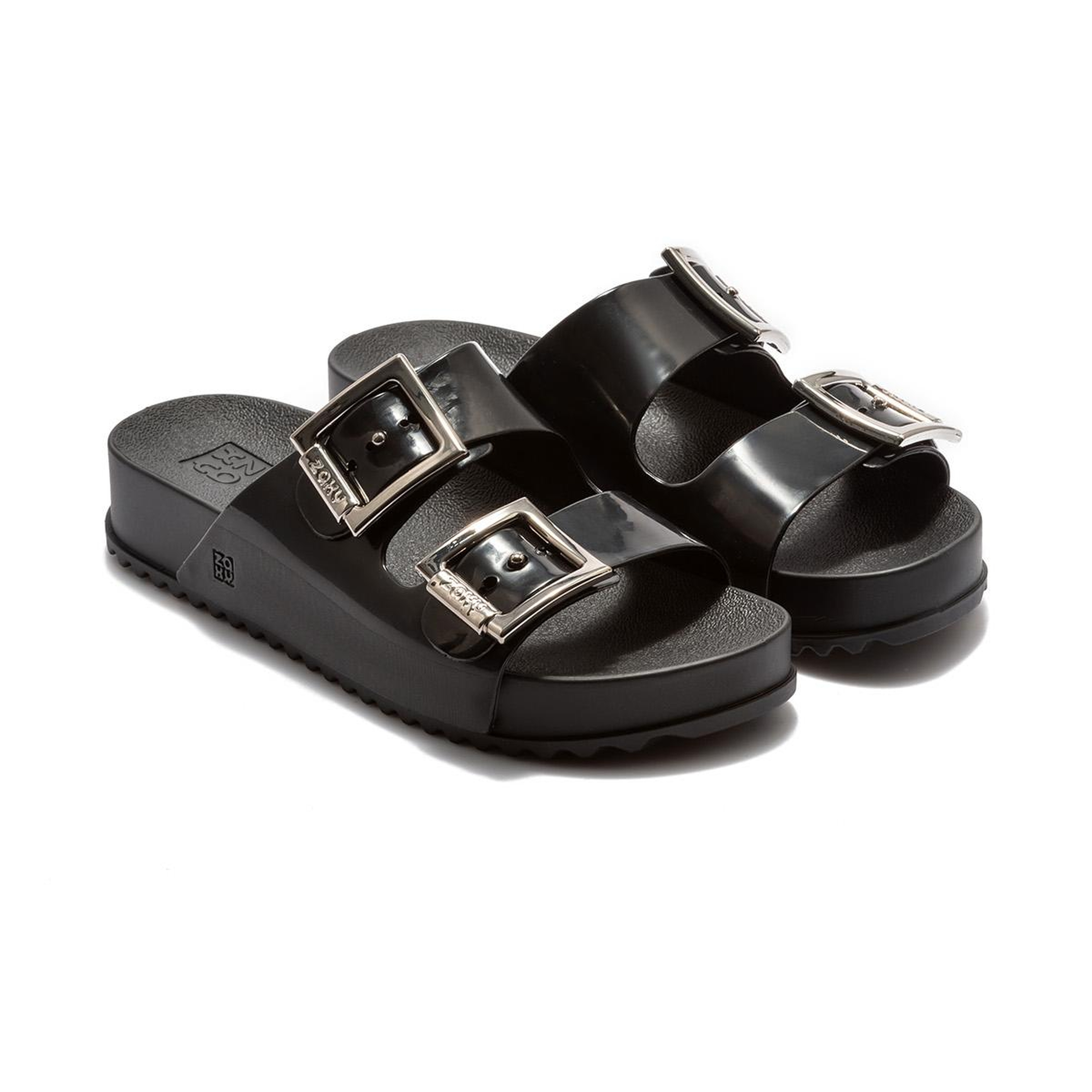 Partner Çift Bantlı Kadın Terlik Siyah 35/42