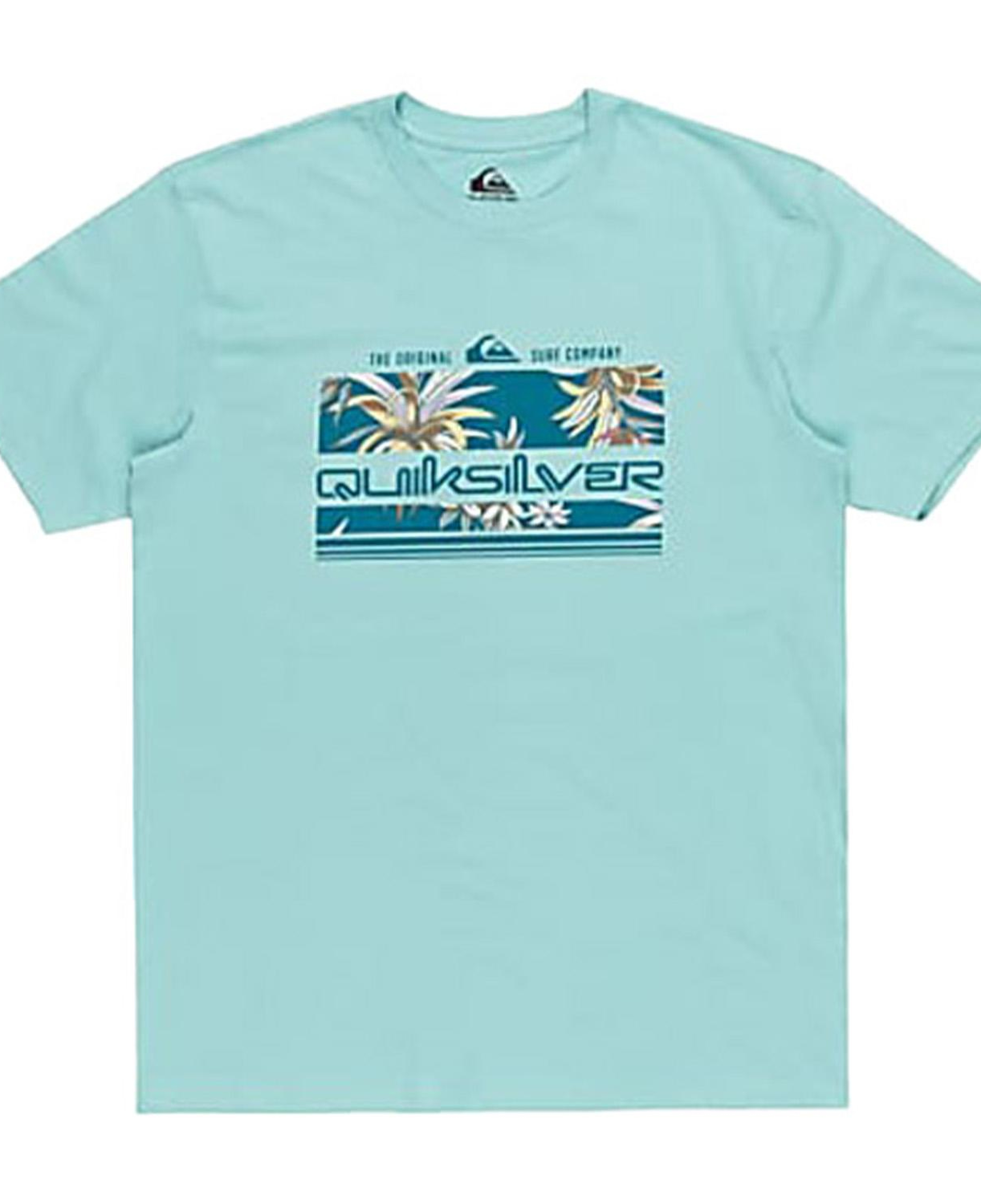 Quiksilver Tropical Rainbow Erkek Mavi Tişört