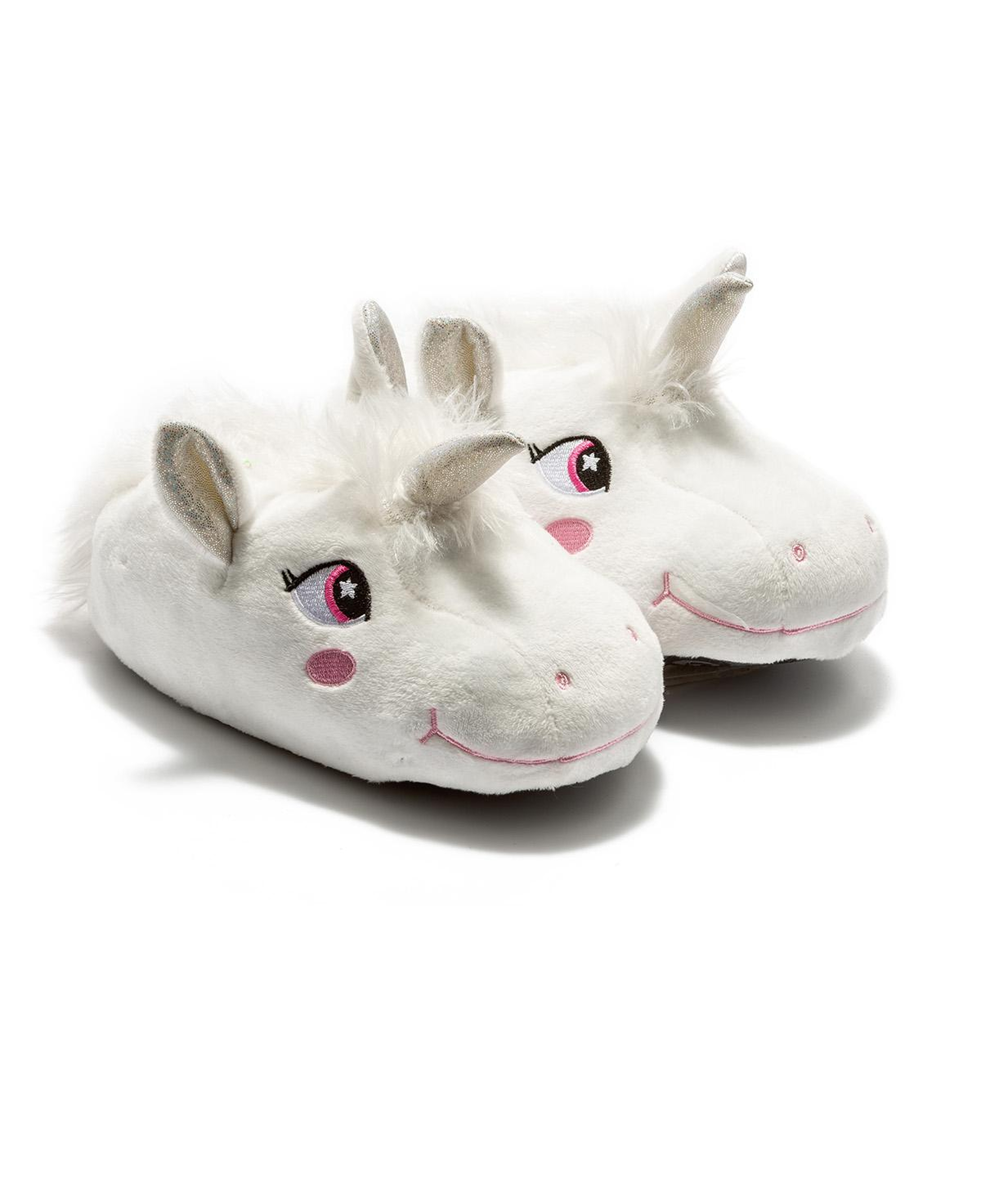 Pinky Çocuk Hayvanlı Panduf Beyaz 22/29