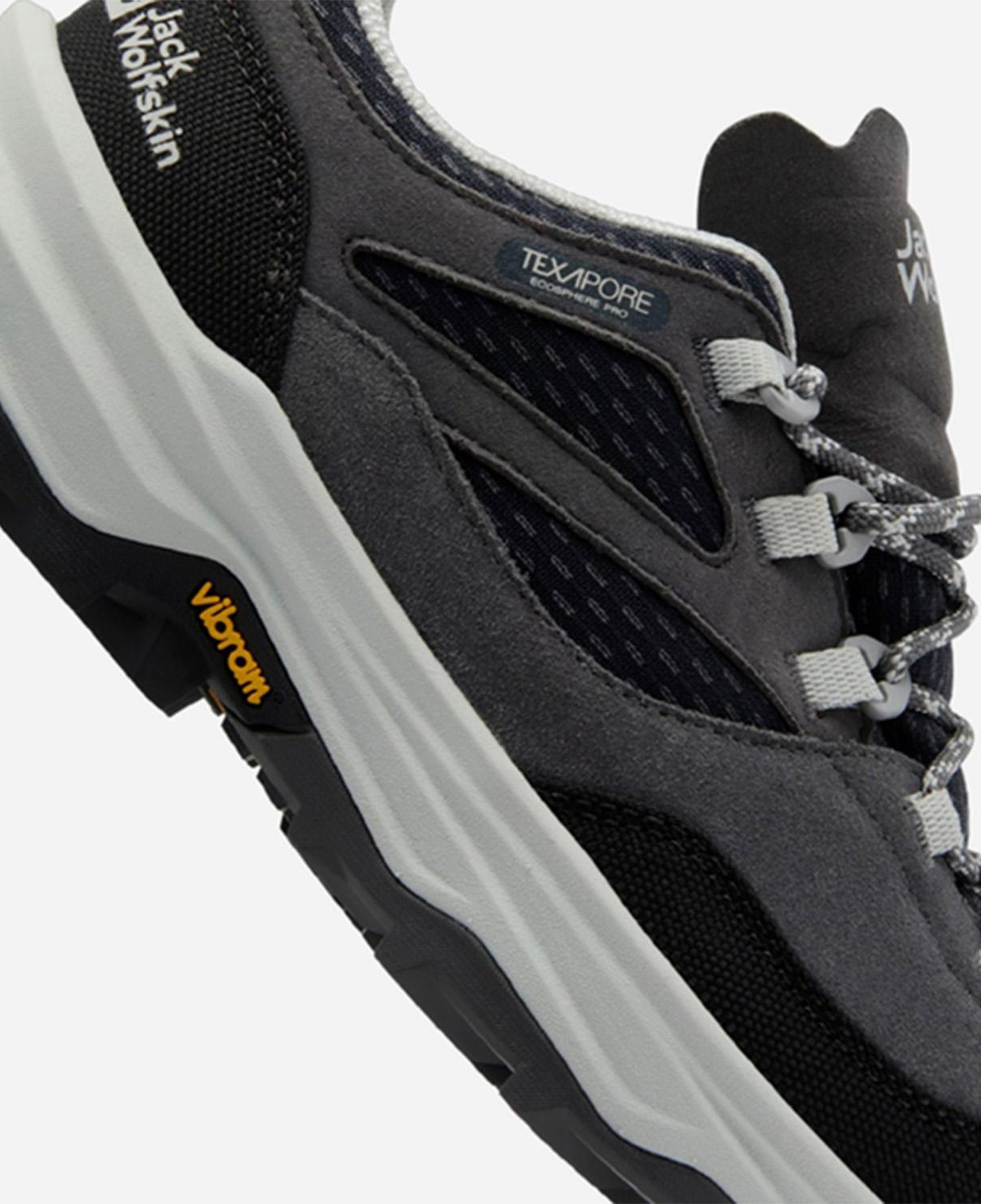 Jack Wolfskin Cyrox Texapore Low Kadın Mavi Outdoor Ayakkabı