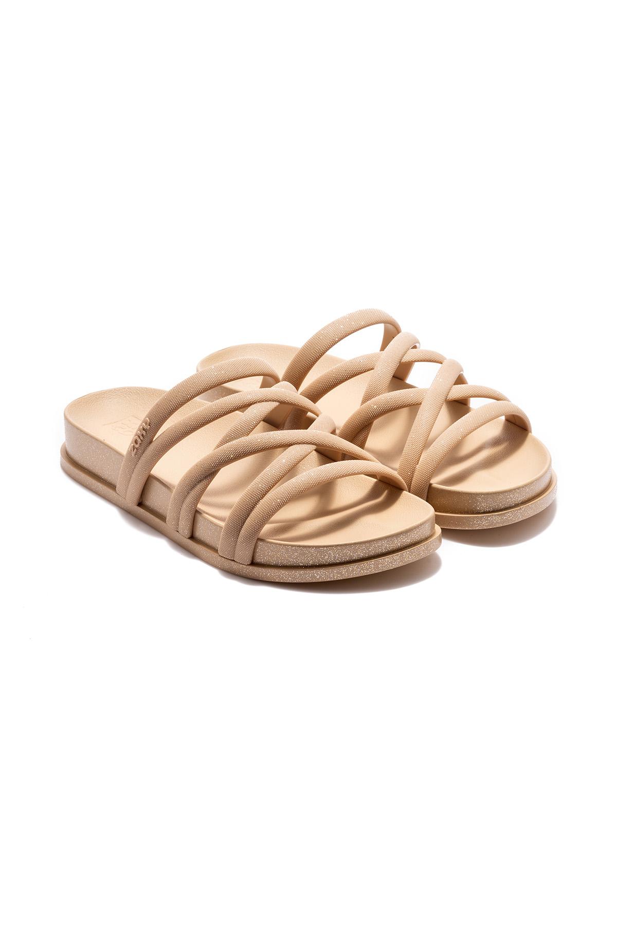 Shine Ad Kadın Terlik Bej 35/42