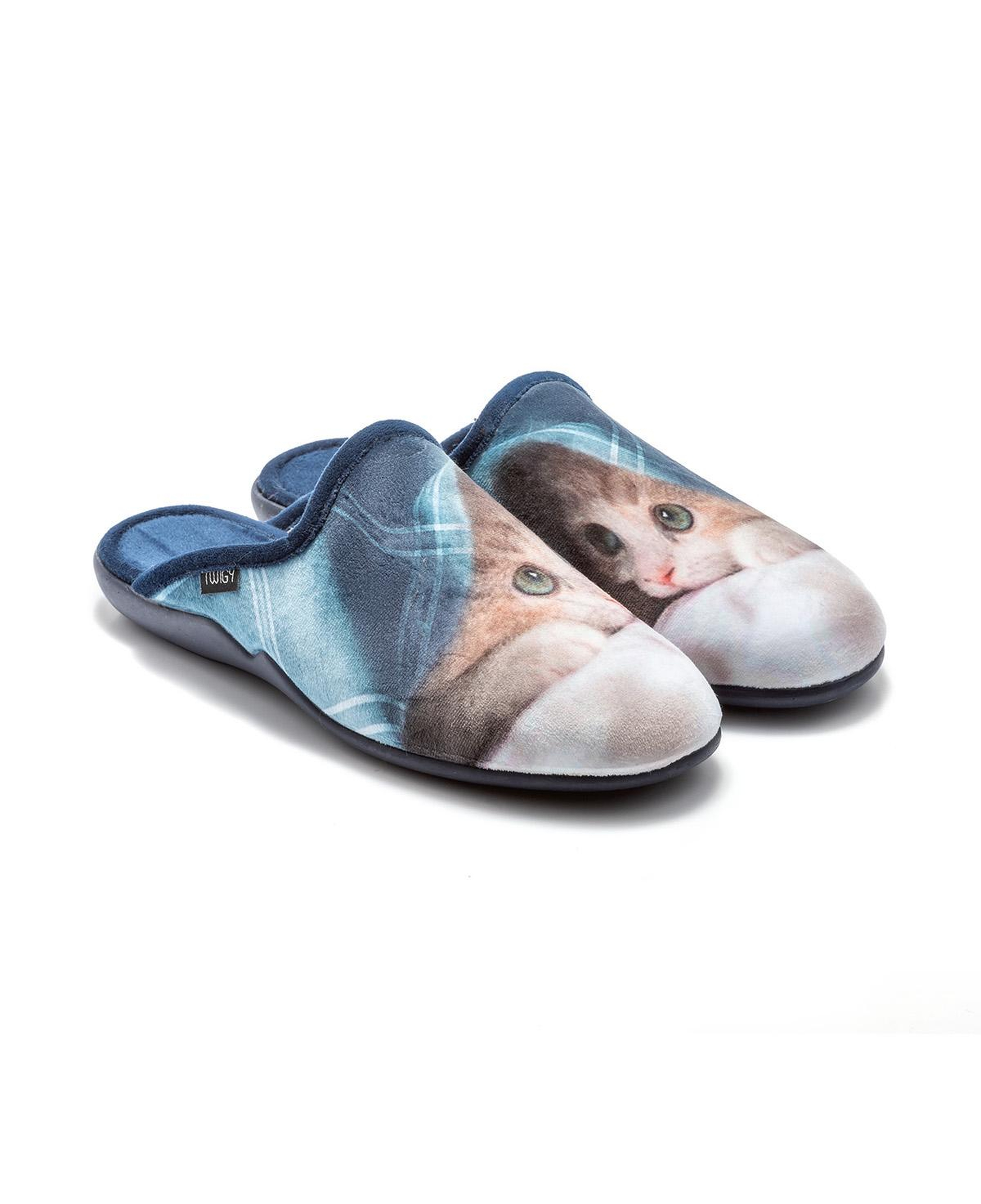 Kitten Kadın Ev Terliği Mavi 36/41