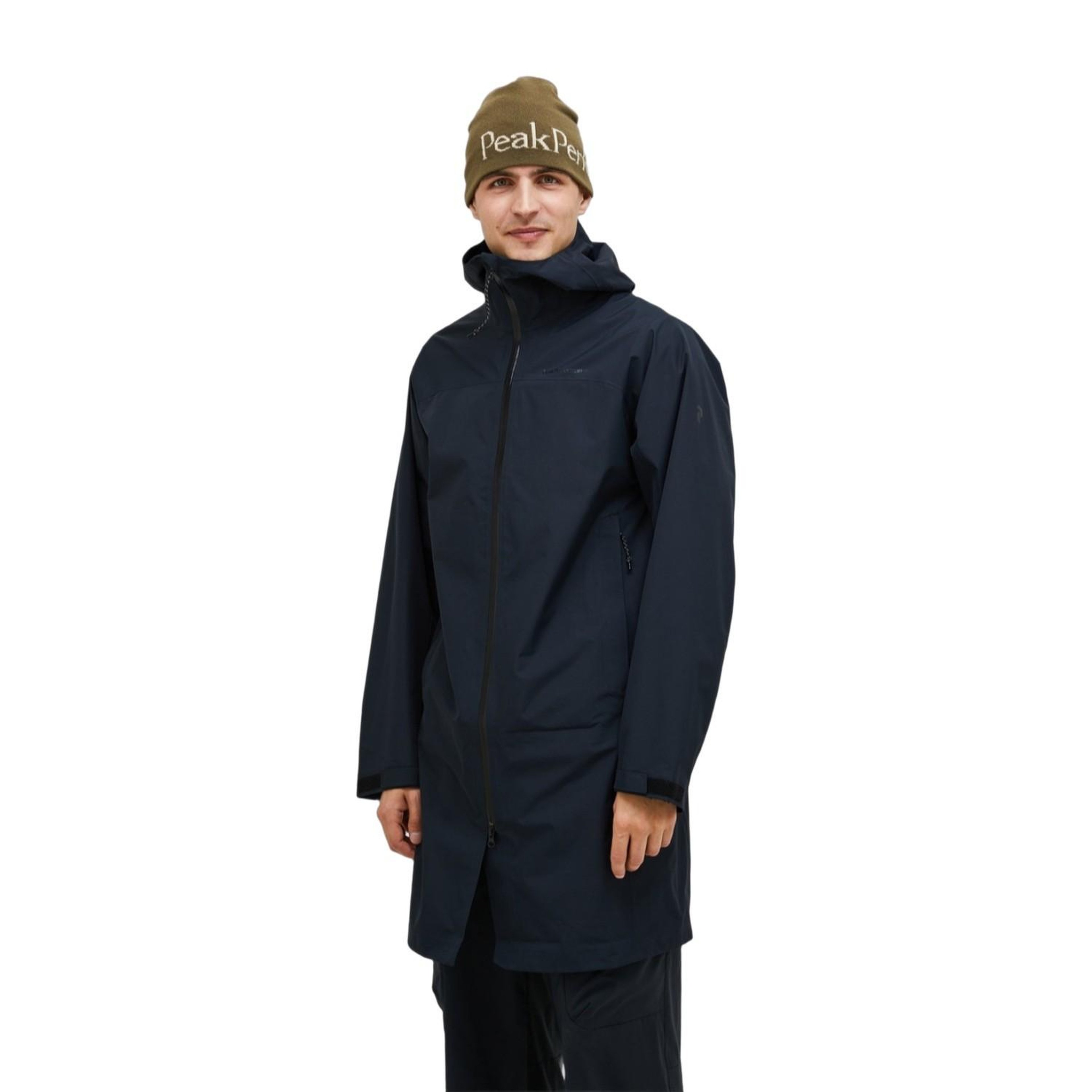Peak Performance Treeline Shell Parka Erkek Siyah Outdoor Ceketi