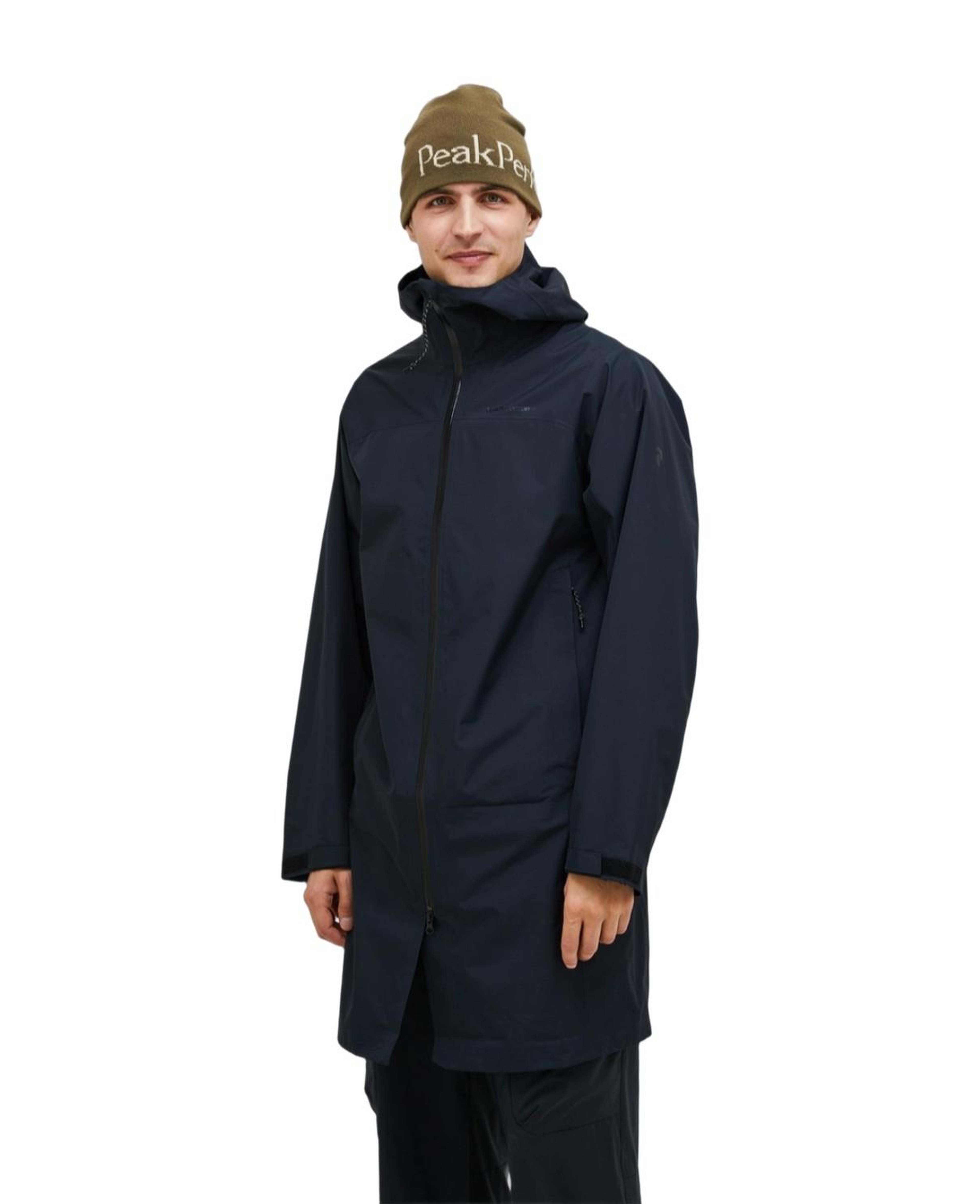 Peak Performance Treeline Shell Parka Erkek Siyah Outdoor Ceketi